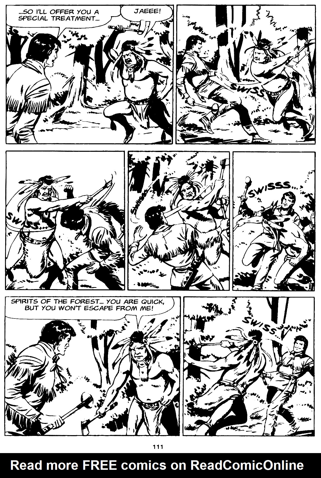 Read online Zenith gigante - Zagor gigante comic -  Issue #1 - 113