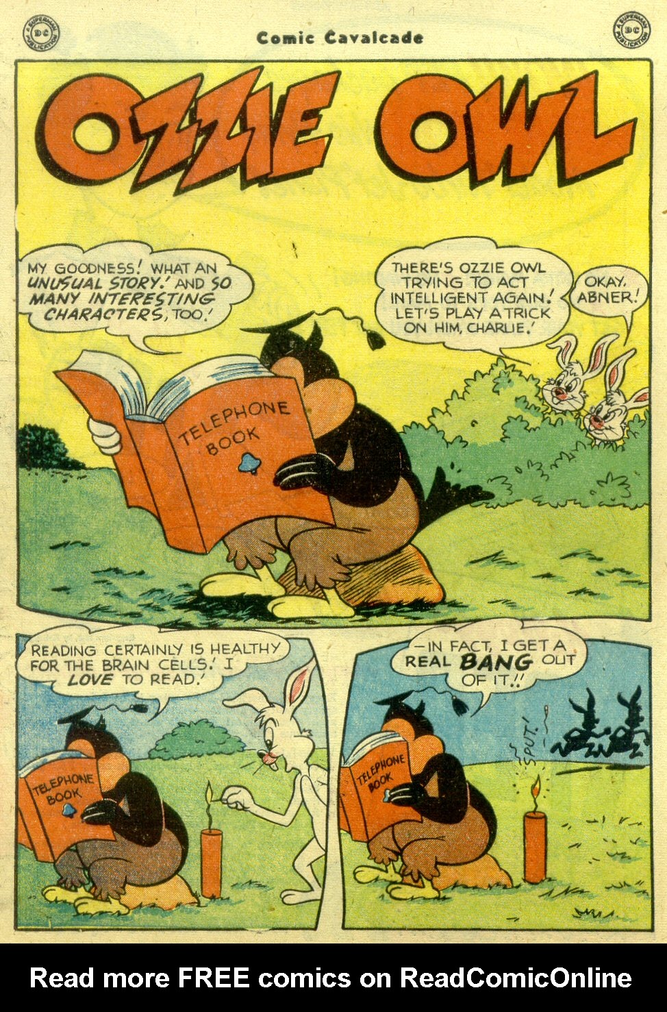 Read online Comic Cavalcade comic -  Issue #34 - 46