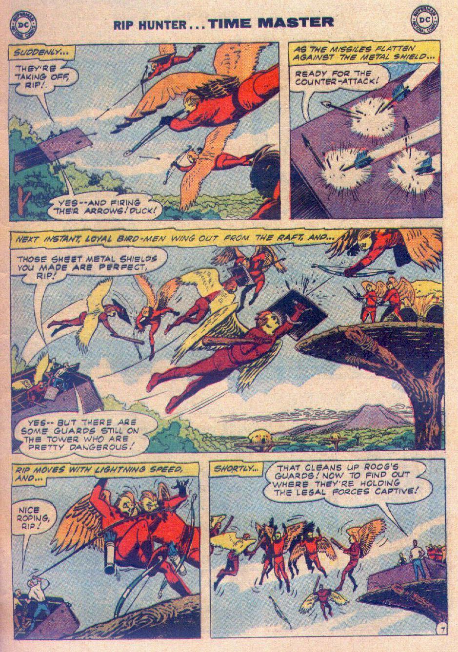 Read online Rip Hunter...Time Master comic -  Issue #4 - 9