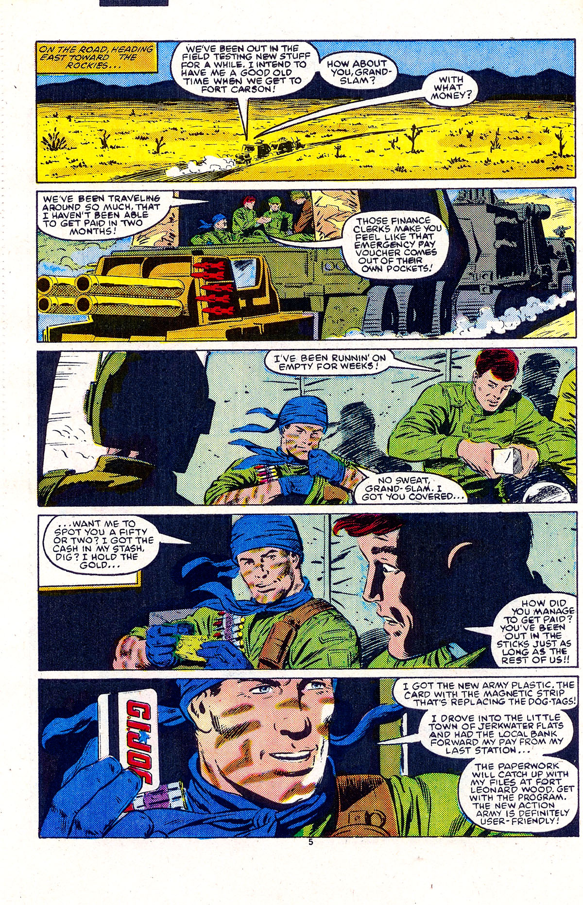 Read online G.I. Joe: A Real American Hero comic -  Issue #59 - 6