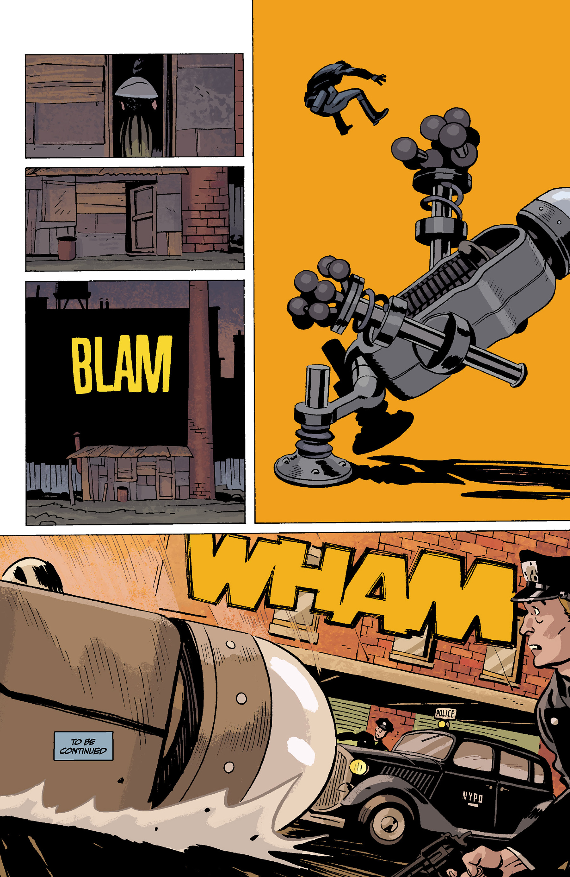 Read online Lobster Johnson: Metal Monsters of Midtown comic -  Issue #1 - 24