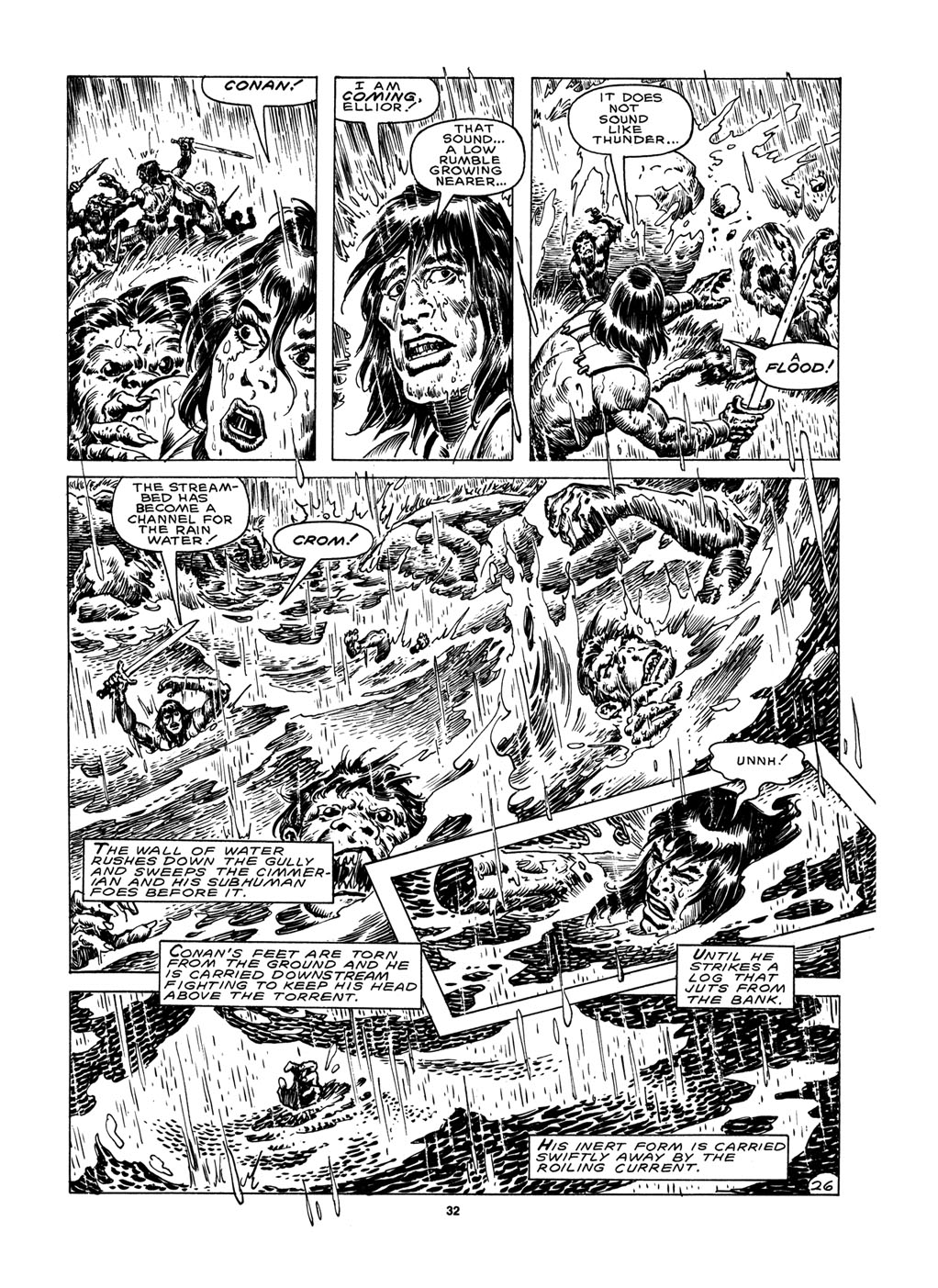 Read online The Savage Sword Of Conan comic -  Issue #151 - 30