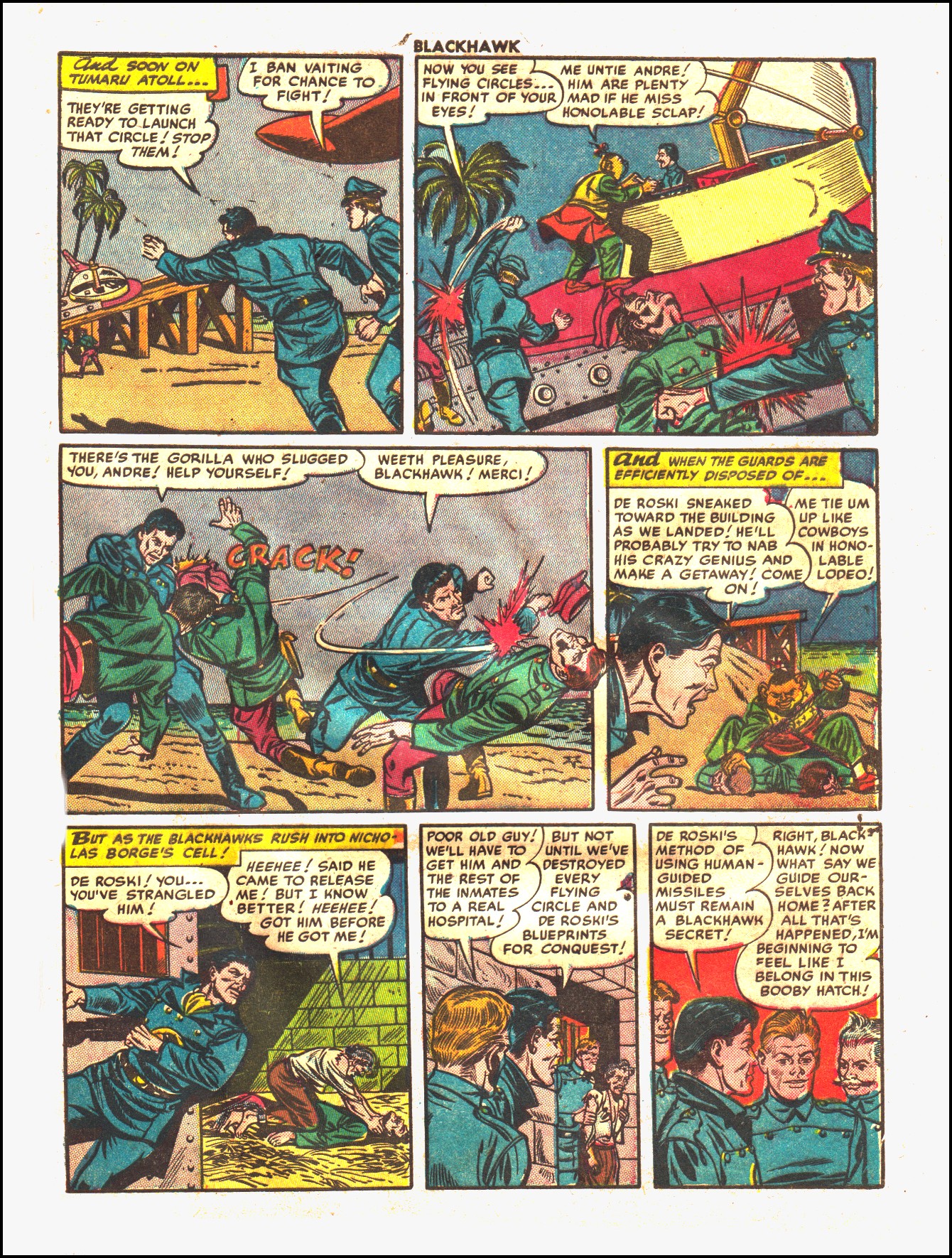 Read online Blackhawk (1957) comic -  Issue #54 - 33