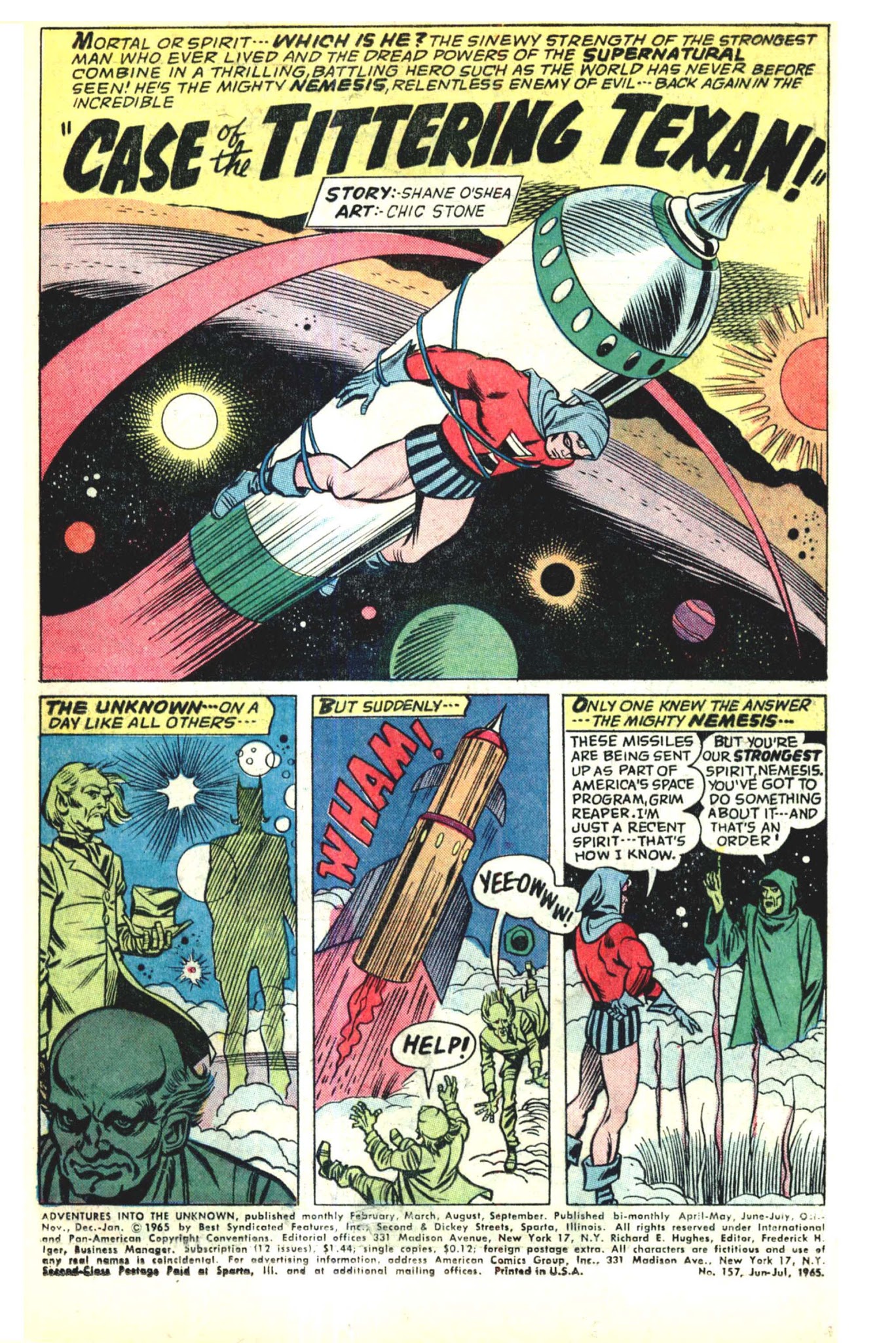 Read online Adventures Into The Unknown comic -  Issue #157 - 3