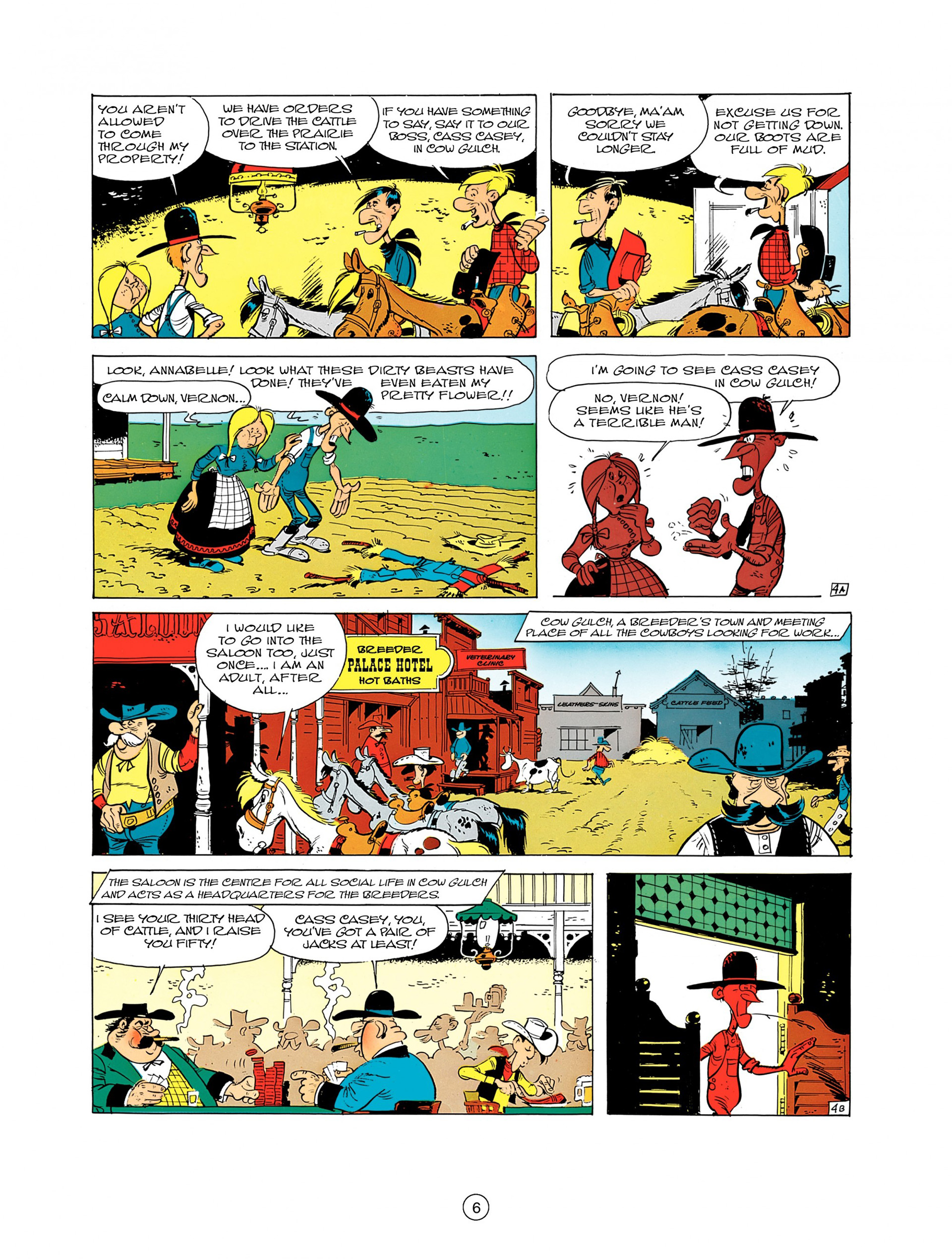 Read online A Lucky Luke Adventure comic -  Issue #7 - 6