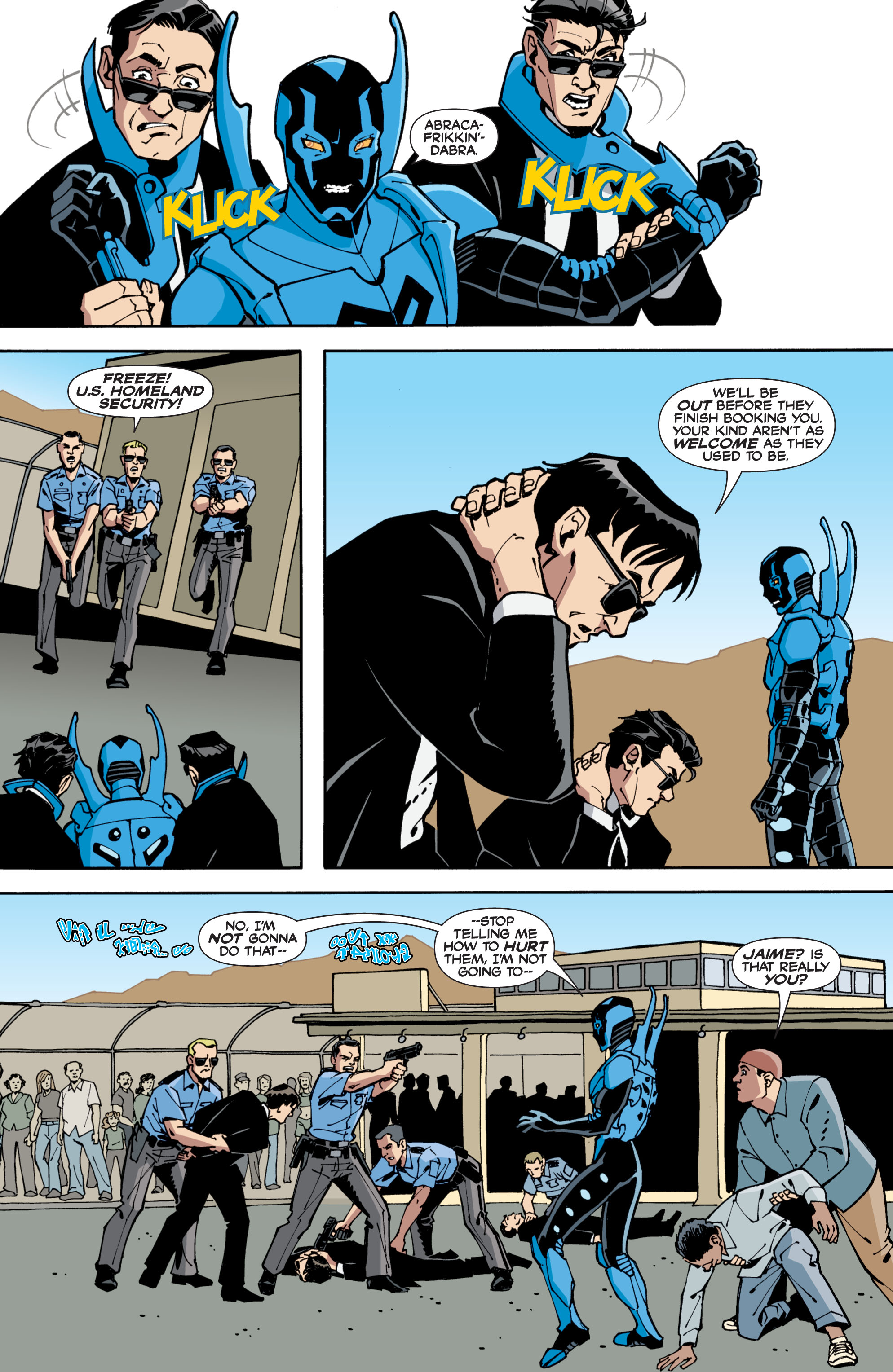 Read online Blue Beetle (2006) comic -  Issue #3 - 19