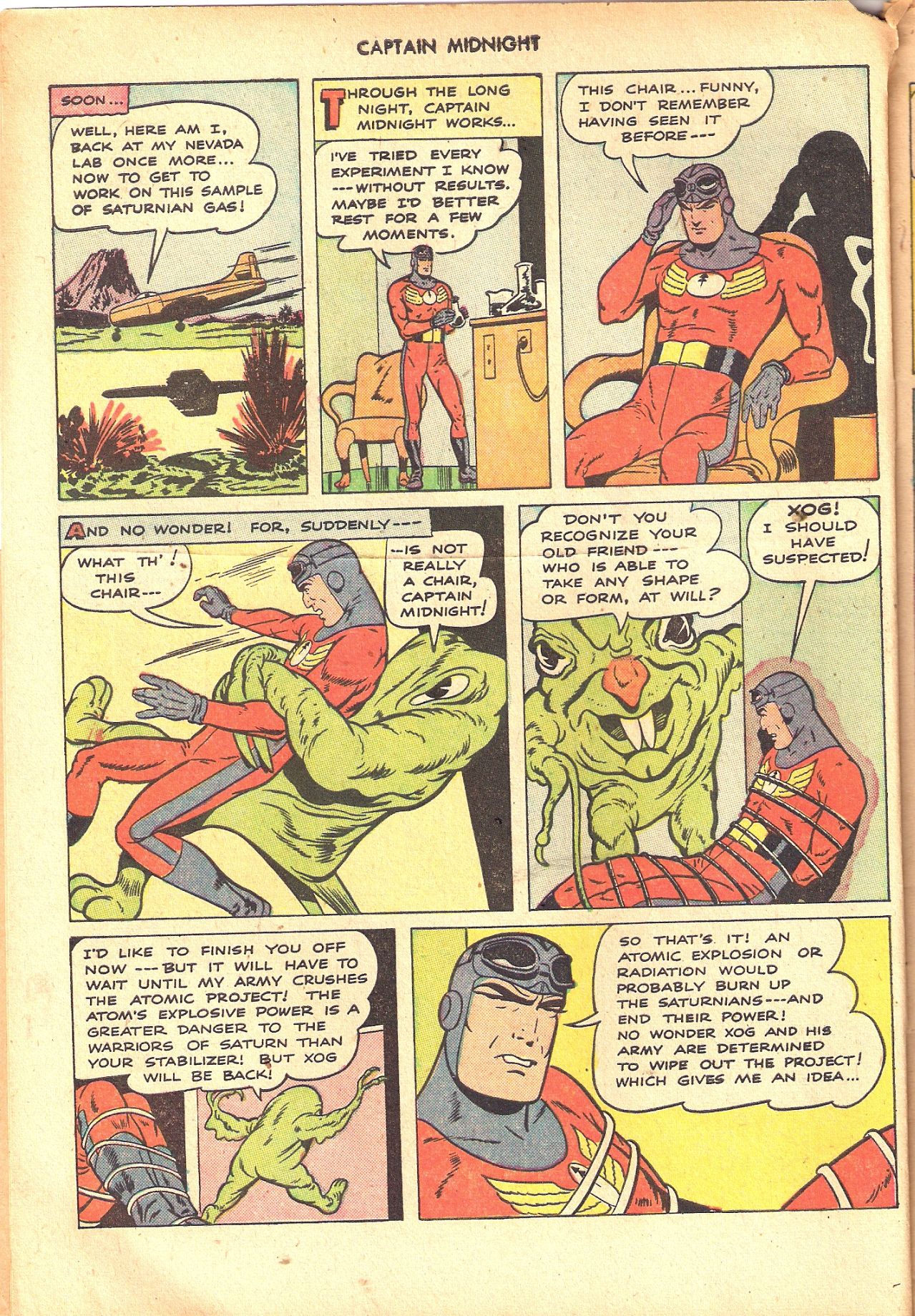 Read online Captain Midnight (1942) comic -  Issue #65 - 7