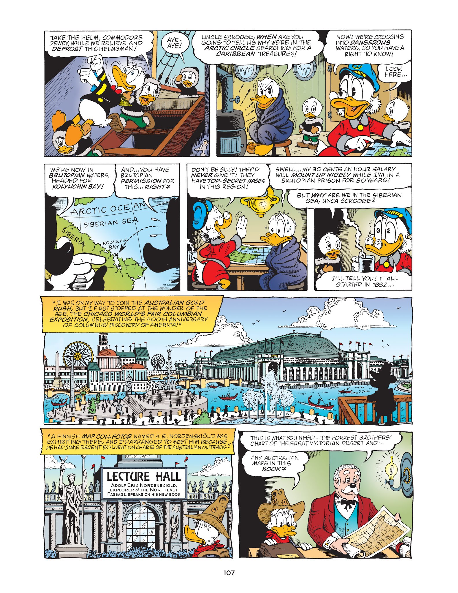 Read online Walt Disney Uncle Scrooge and Donald Duck: The Don Rosa Library comic -  Issue # TPB 9 (Part 2) - 7
