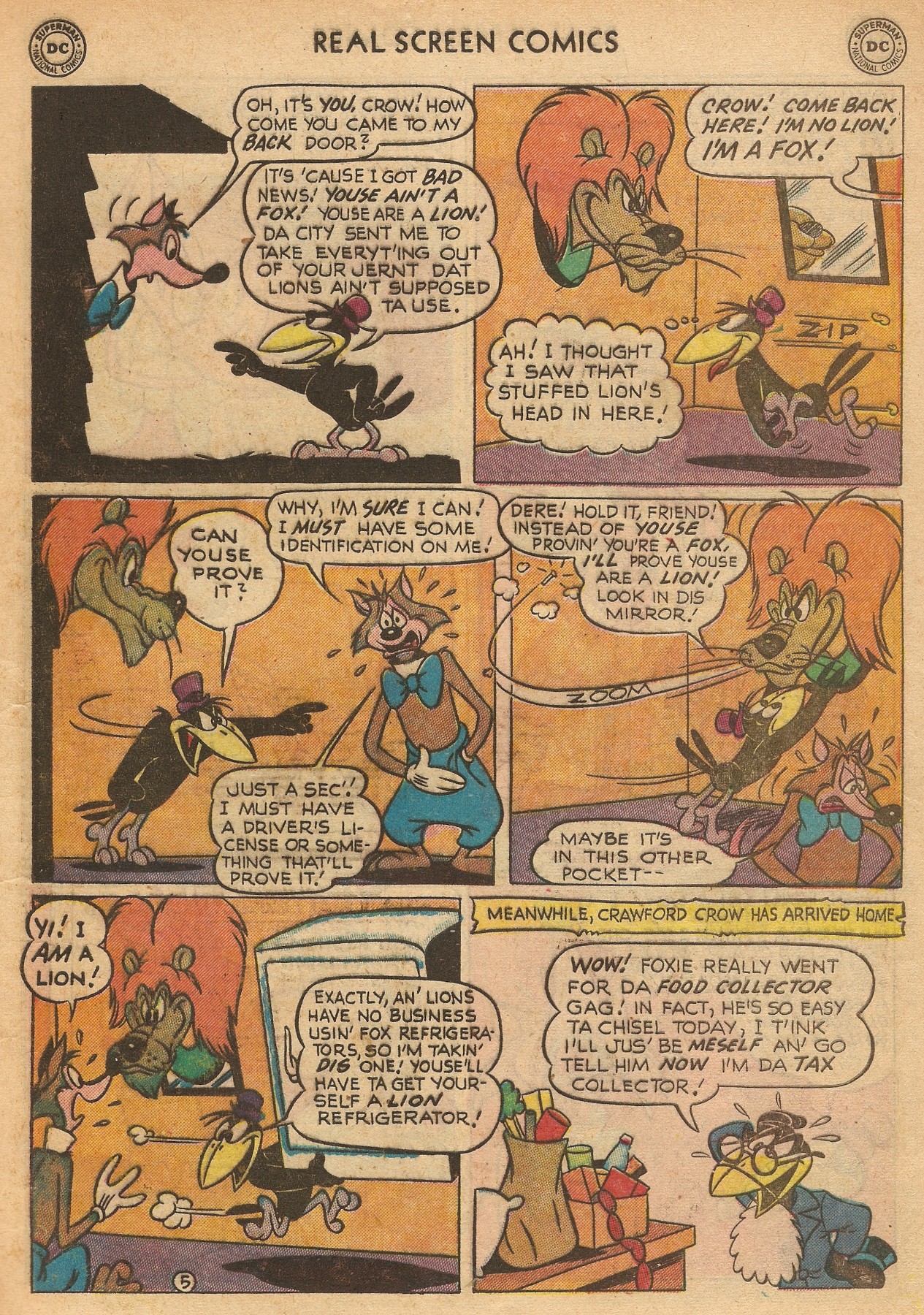 Read online Real Screen Comics comic -  Issue #39 - 7