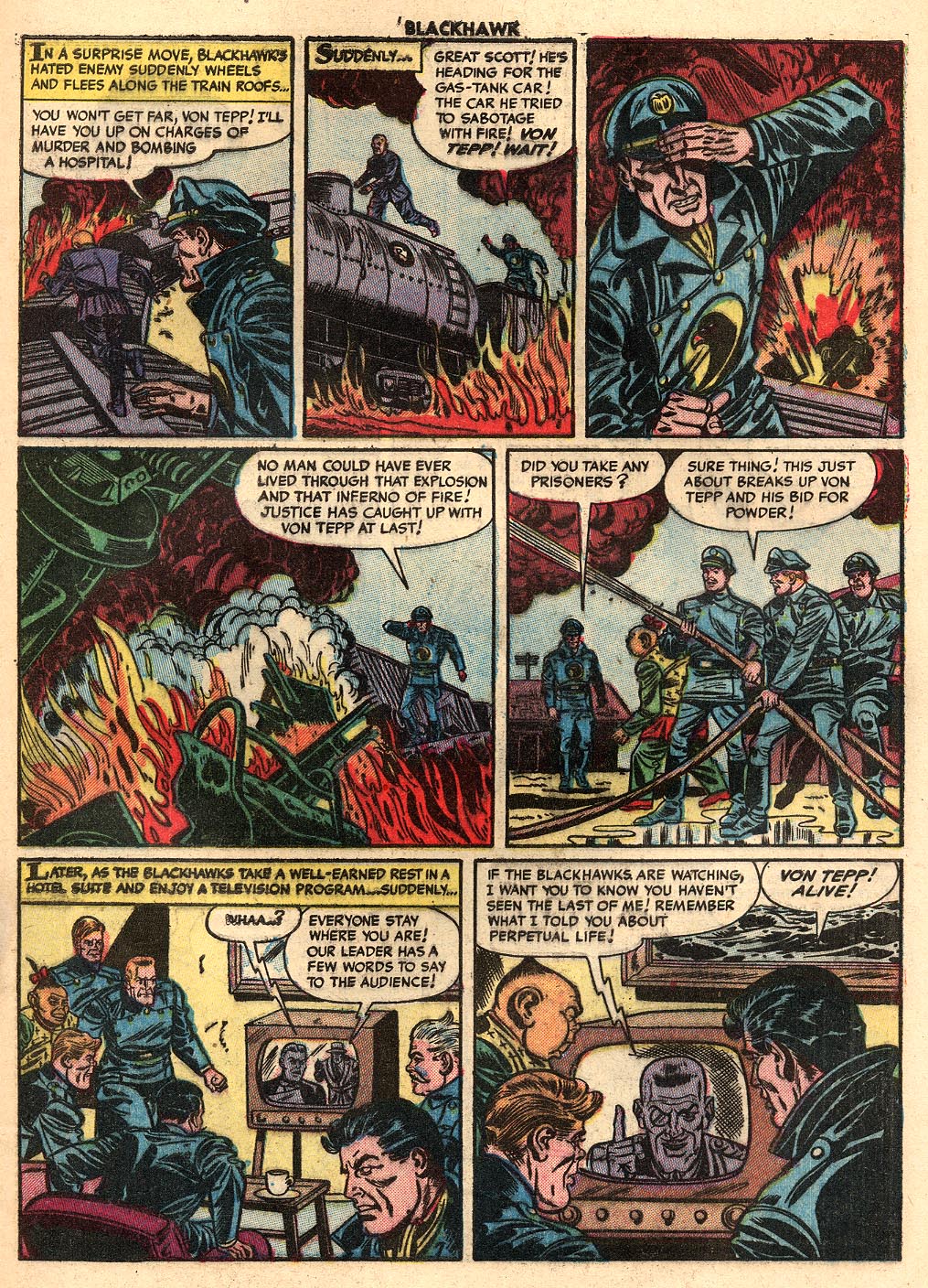 Read online Blackhawk (1957) comic -  Issue #71 - 9