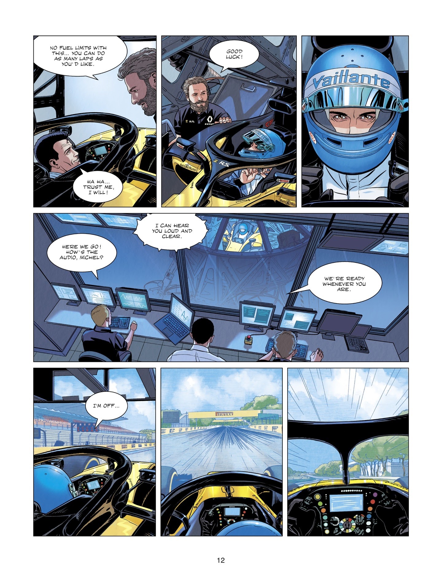 Read online Michel Vaillant comic -  Issue #8 - 12