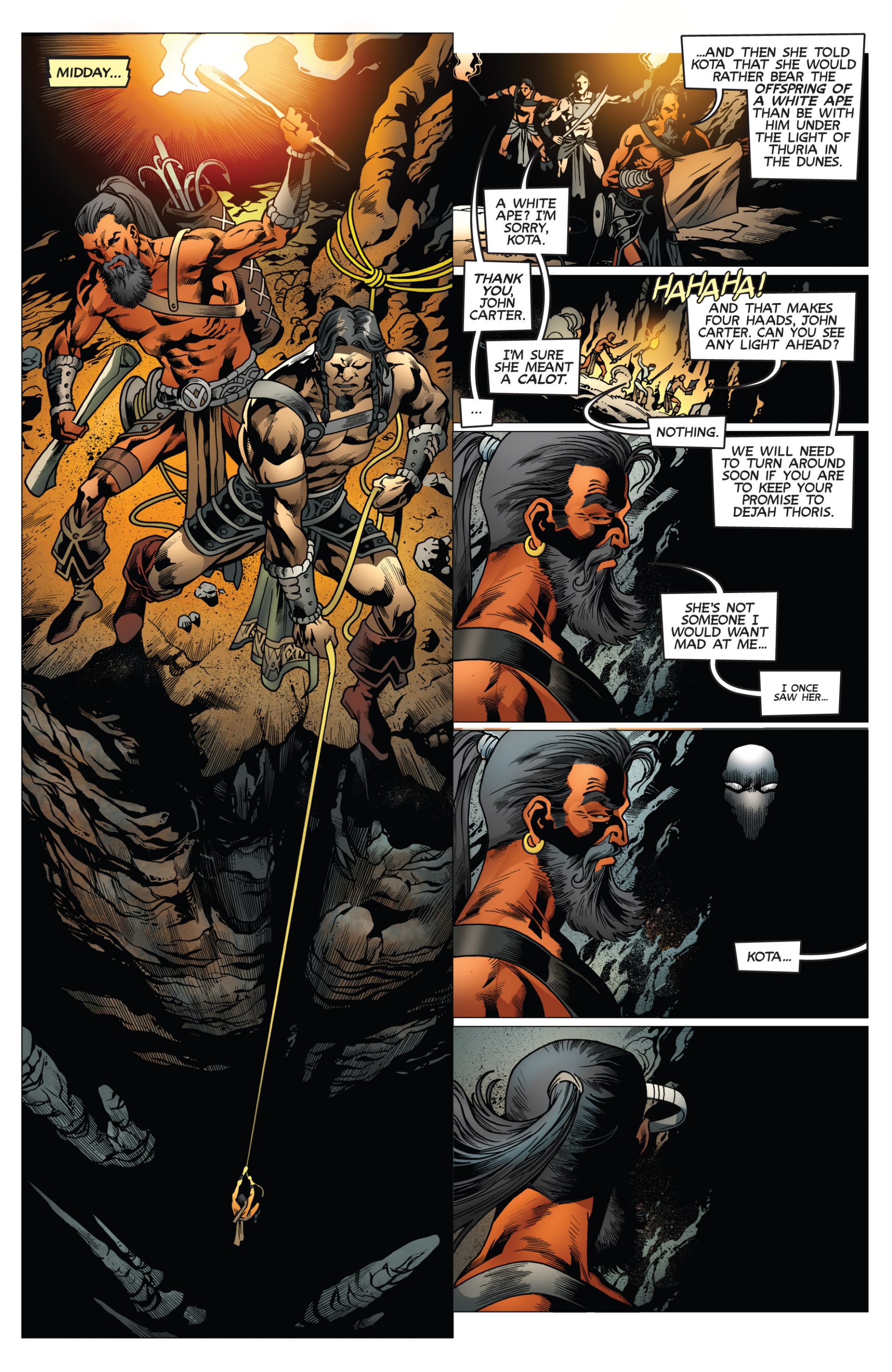 Read online Warlord of Mars comic -  Issue #0 - 7