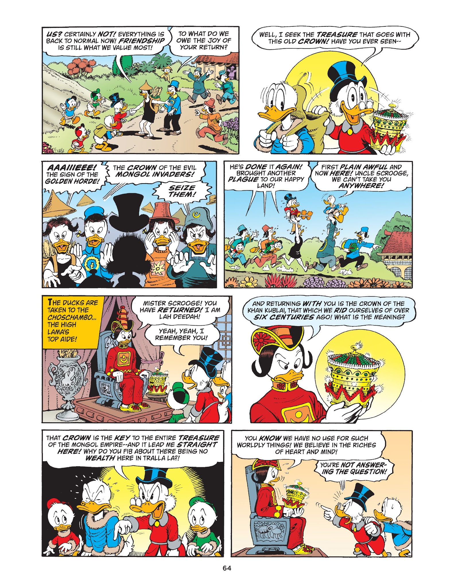 Read online Walt Disney Uncle Scrooge and Donald Duck: The Don Rosa Library comic -  Issue # TPB 3 (Part 1) - 65