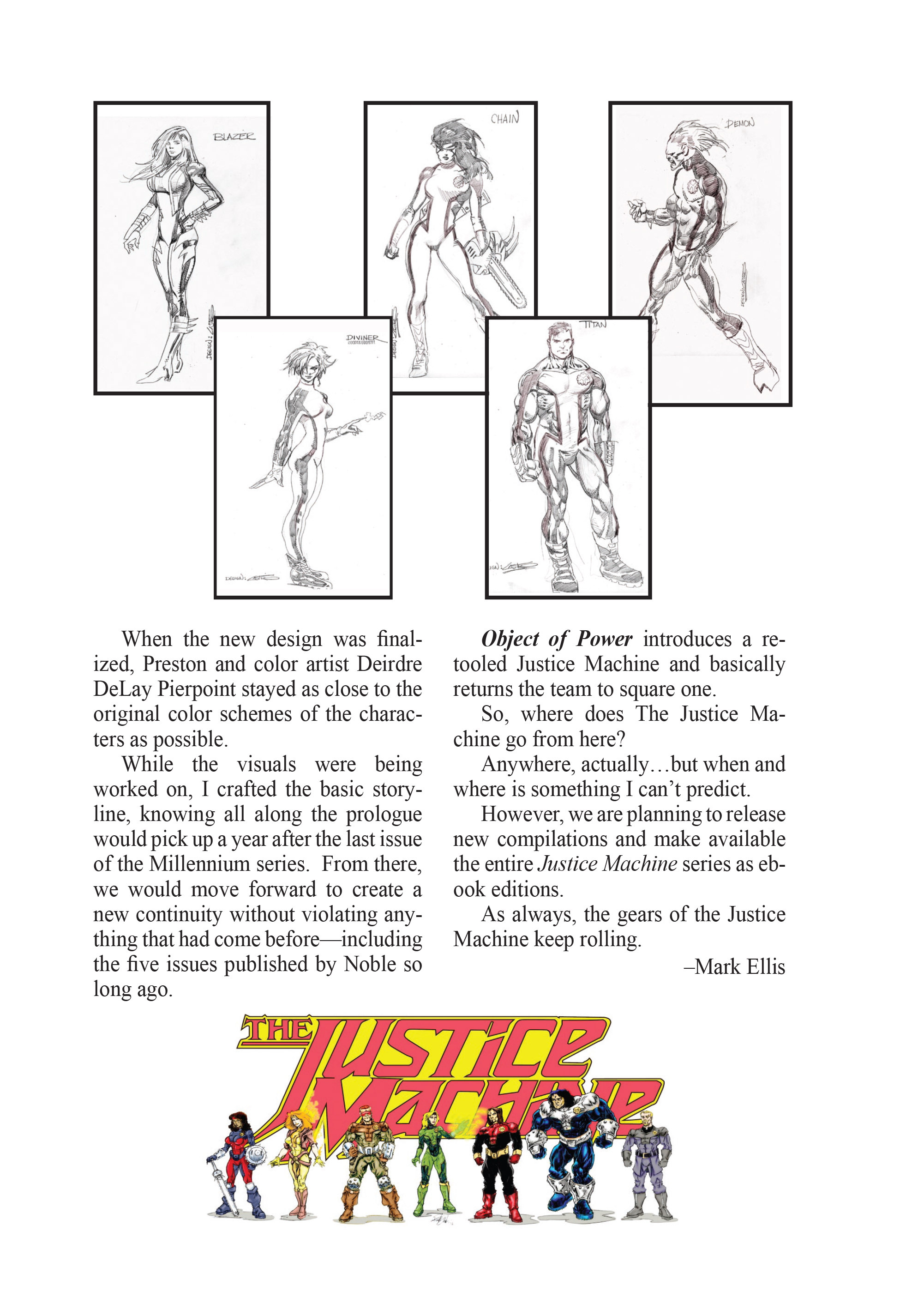 Read online The Justice Machine: Object of Power comic -  Issue # TPB - 101
