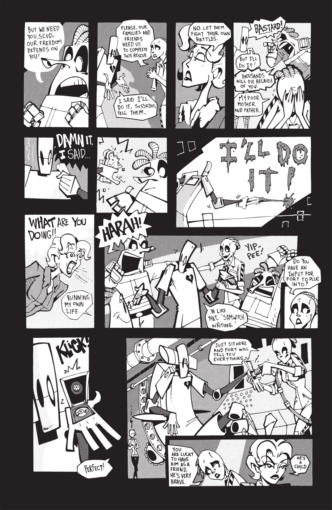 Read online Scud: The Disposable Assassin: The Whole Shebang comic -  Issue # TPB (Part 3) - 23