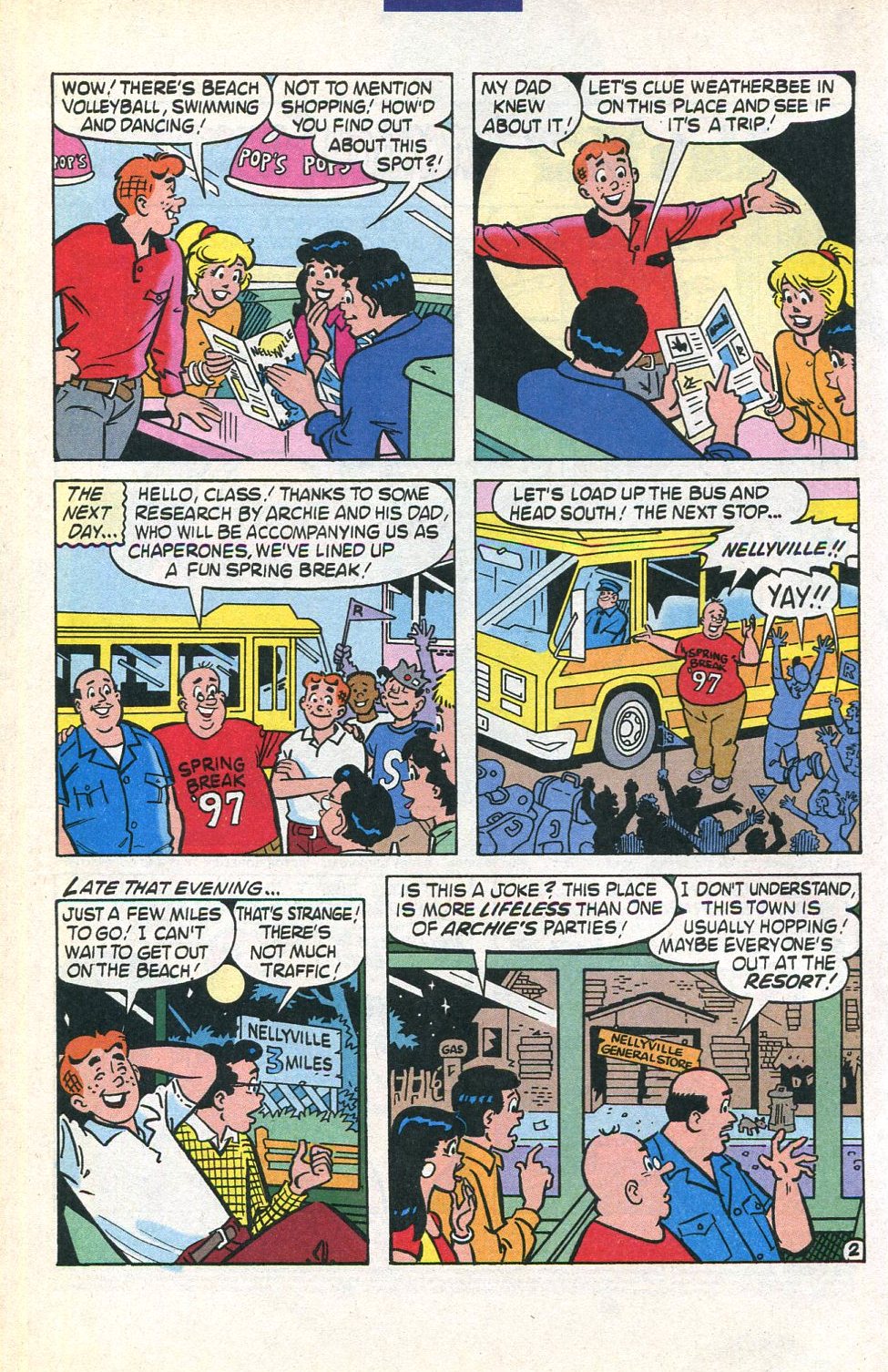 Read online Archie's Spring Break comic -  Issue #2 - 4