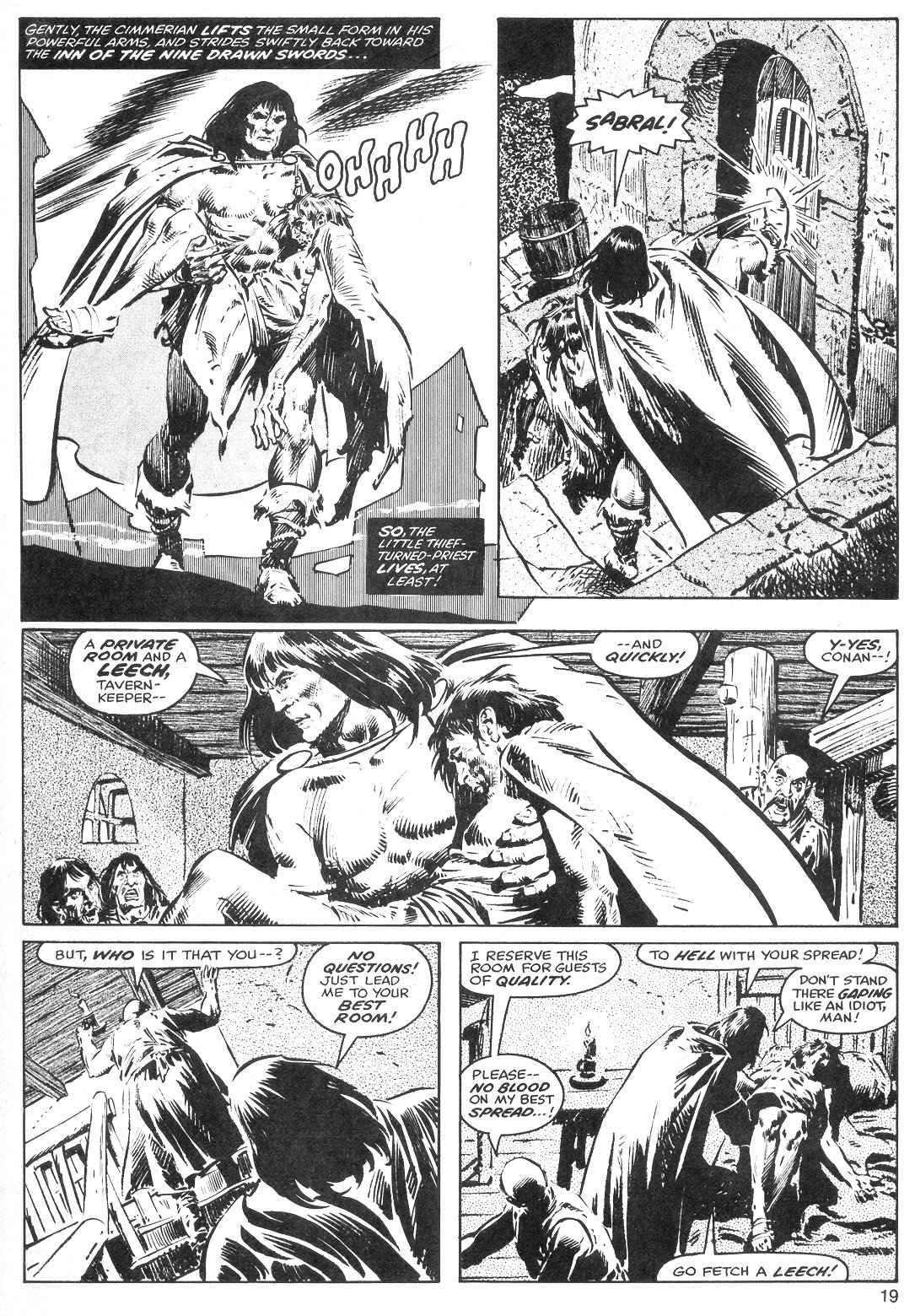 Read online The Savage Sword Of Conan comic -  Issue #40 - 19