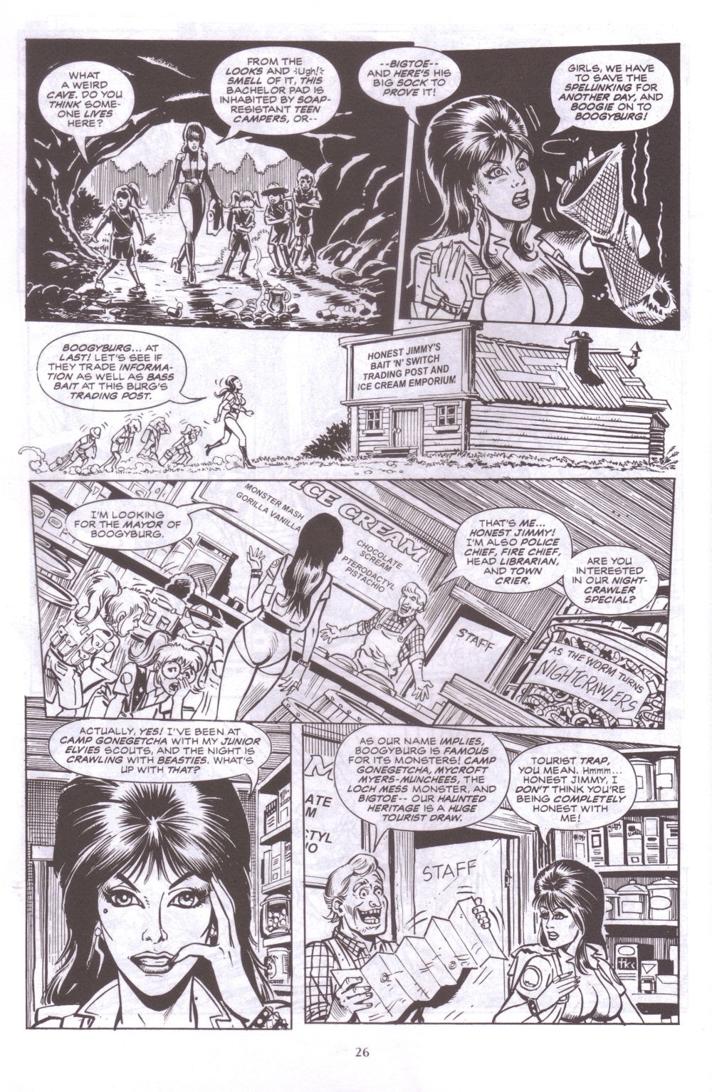 Read online Elvira, Mistress of the Dark comic -  Issue #155 - 23