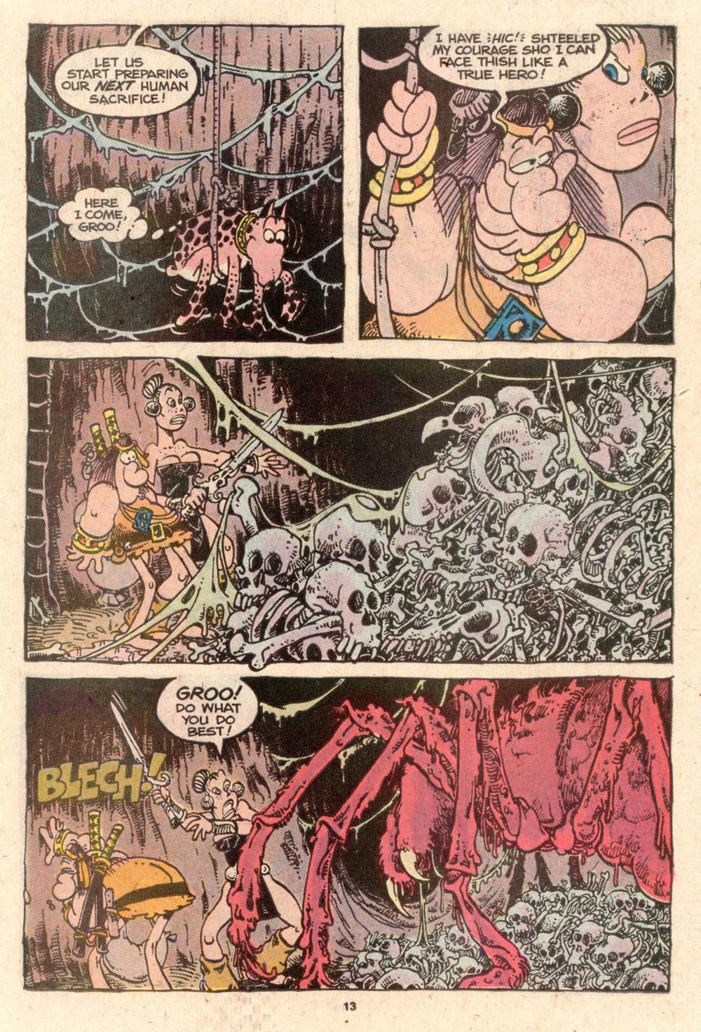 Read online Sergio Aragonés Groo the Wanderer comic -  Issue #52 - 13
