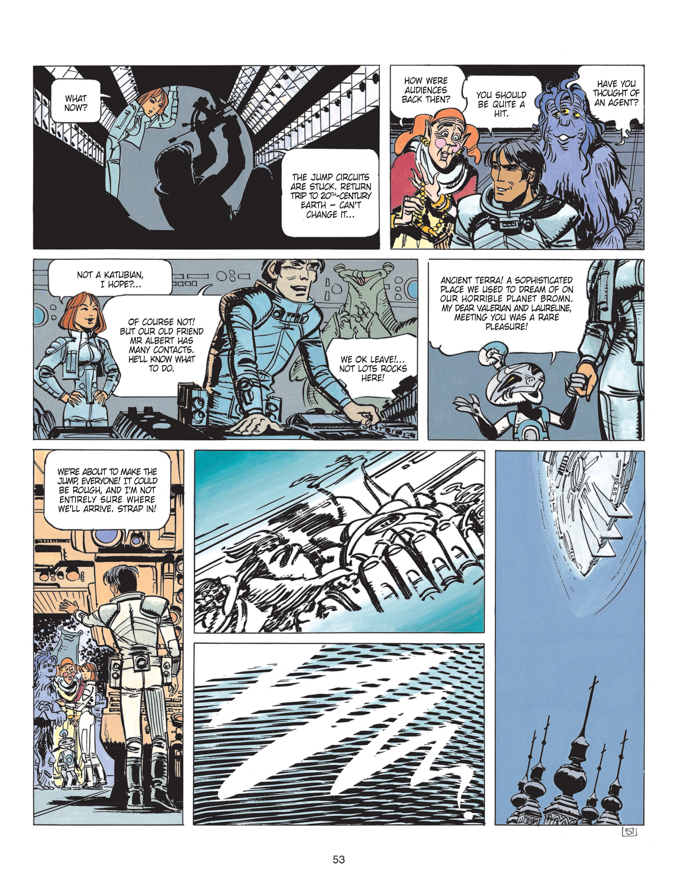 Read online Valerian and Laureline comic -  Issue #14 - 54