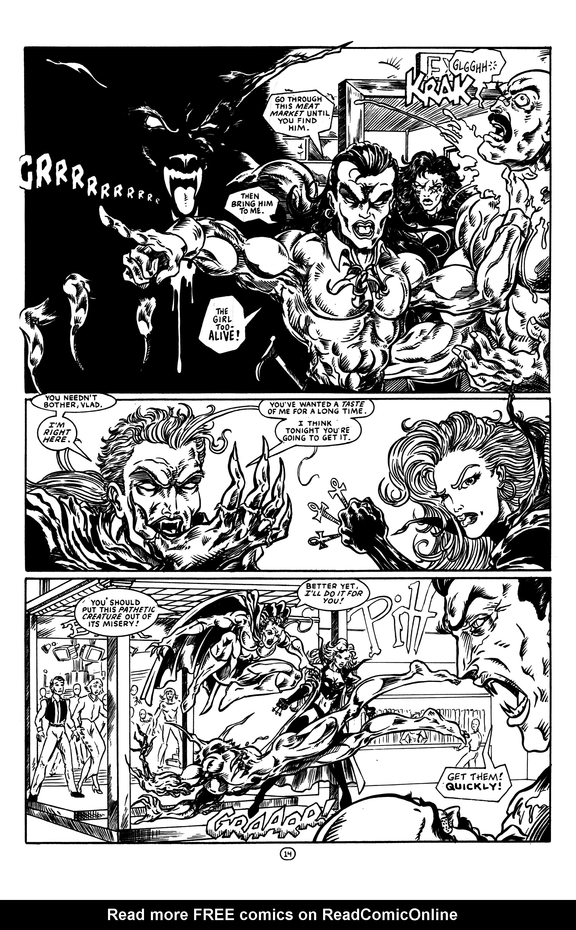 Read online Flesh & Blood comic -  Issue #2 - 16