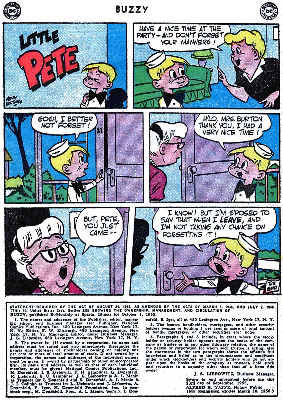 Read online Buzzy comic -  Issue #70 - 12