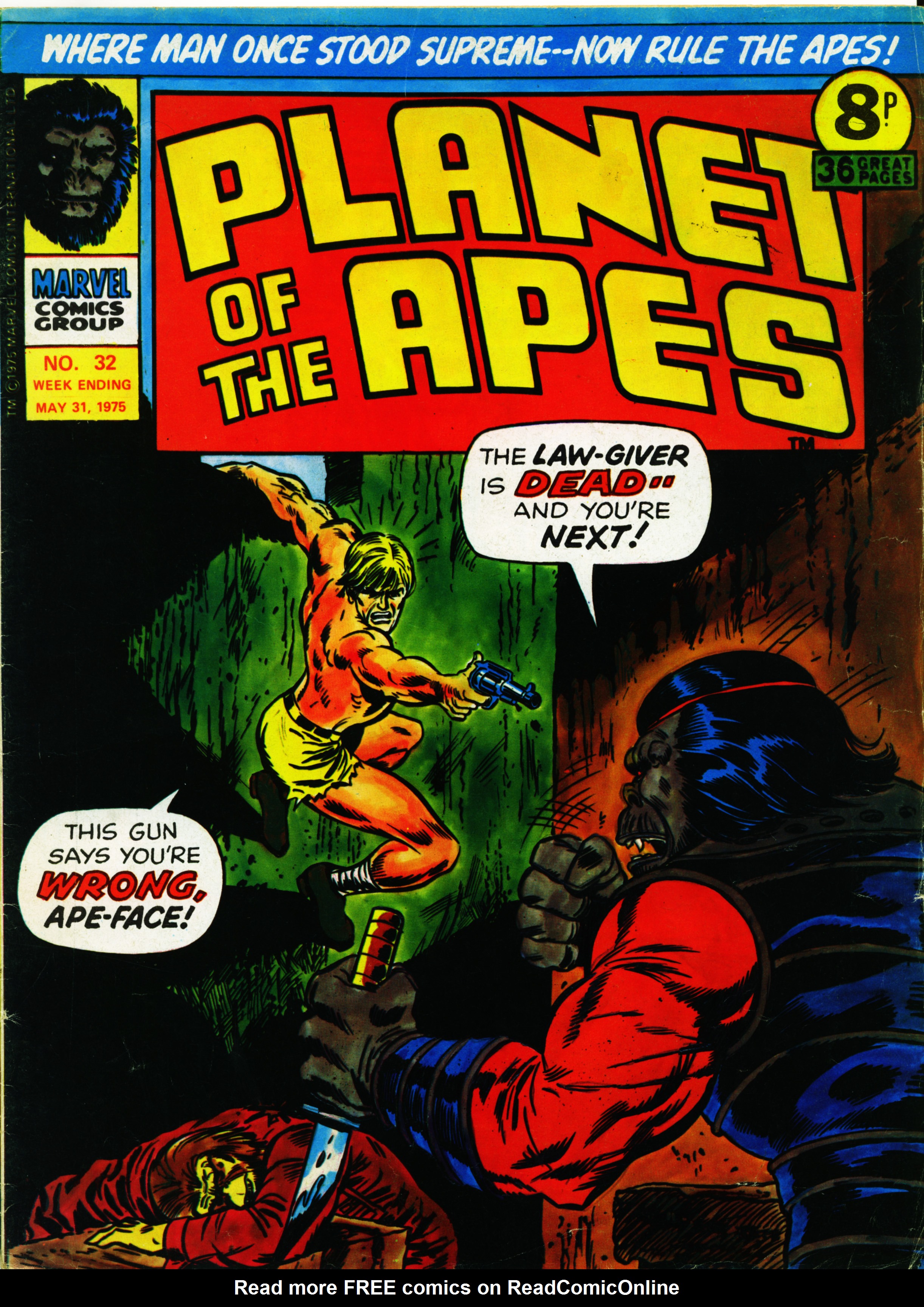 Read online Planet of the Apes (1974) comic -  Issue #32 - 1