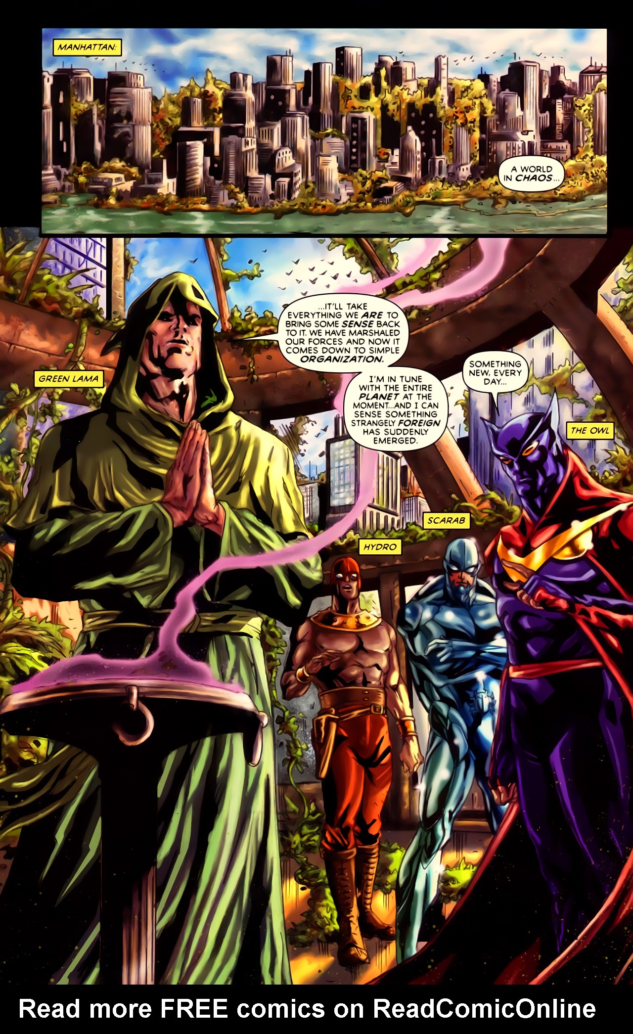Read online Project Superpowers: Meet the Bad Guys comic -  Issue #3 - 5