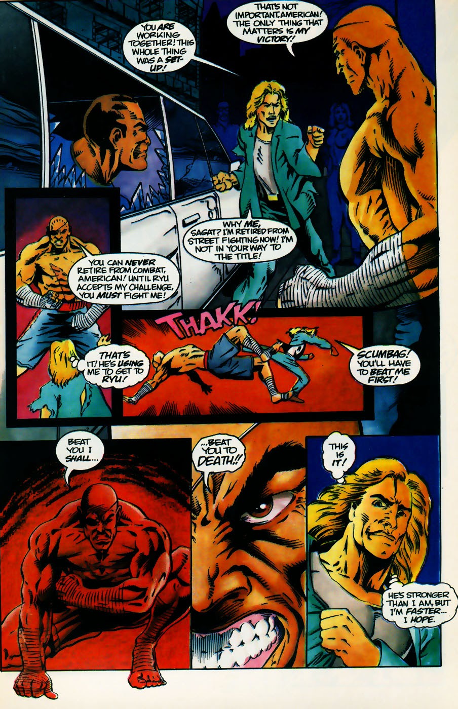 Read online Street Fighter (1994) comic -  Issue #2 - 8