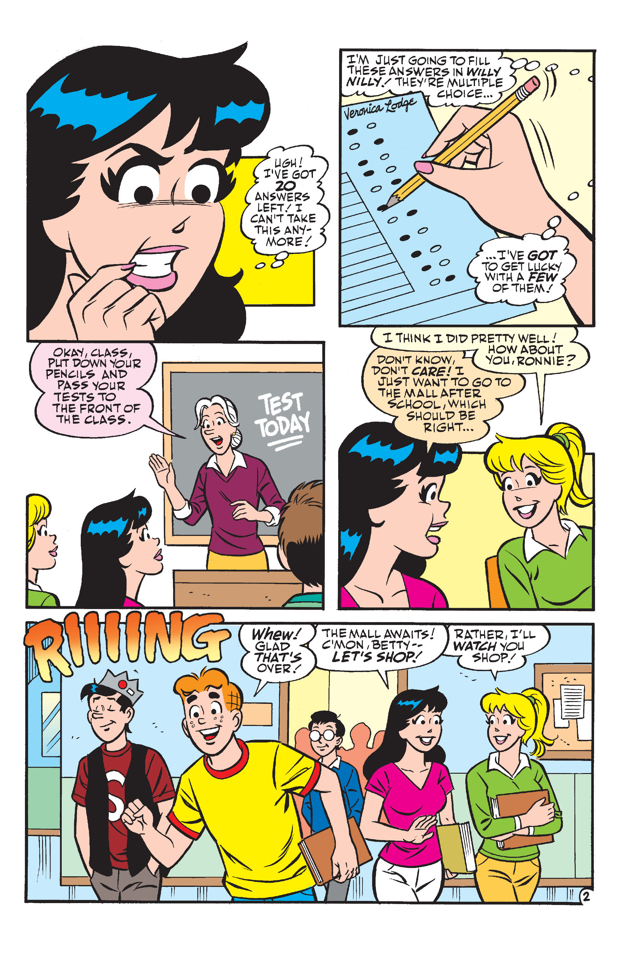 Read online Archie & Friends: Back to School comic -  Issue # Full - 14
