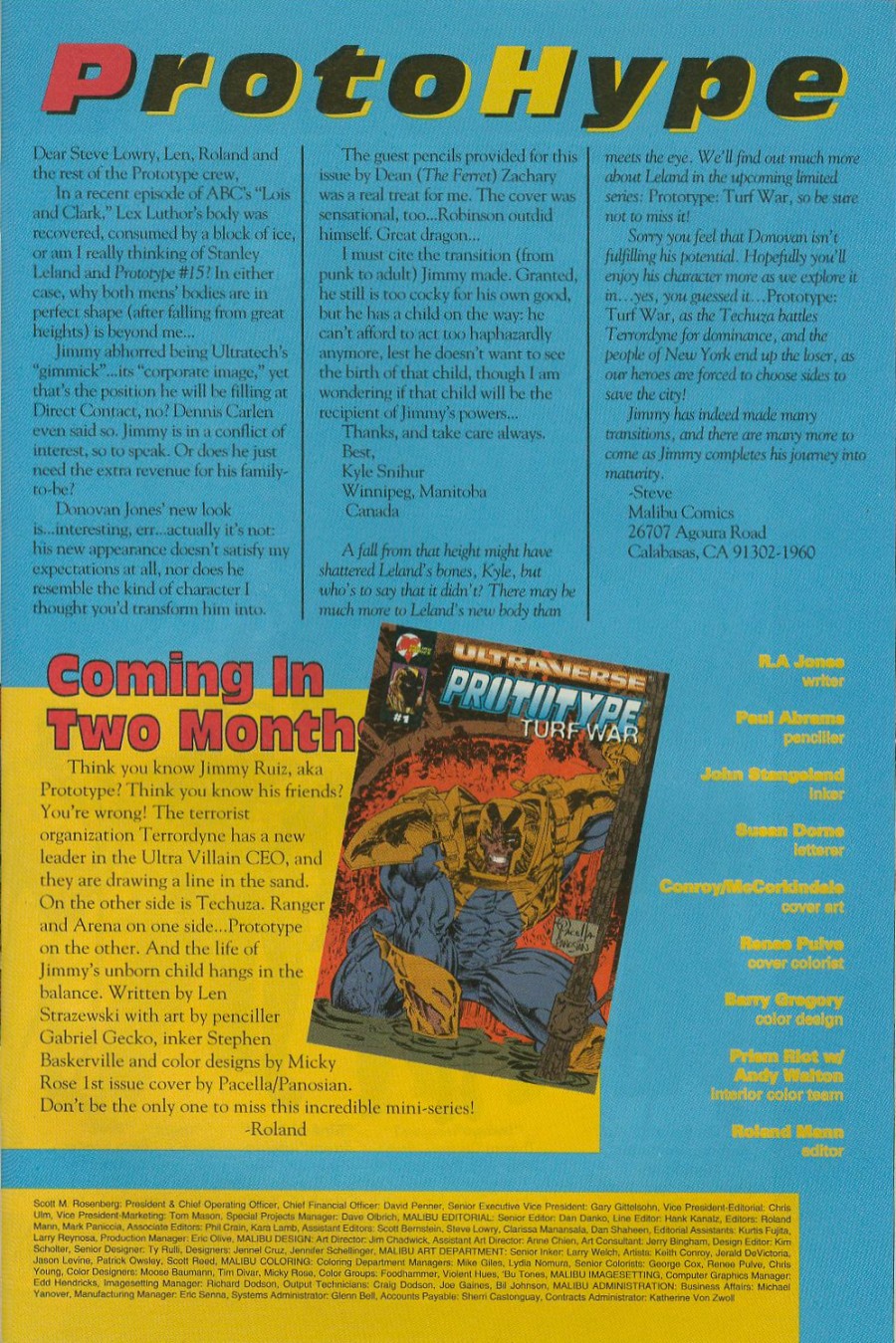 Read online Prototype (1993) comic -  Issue #18 - 30