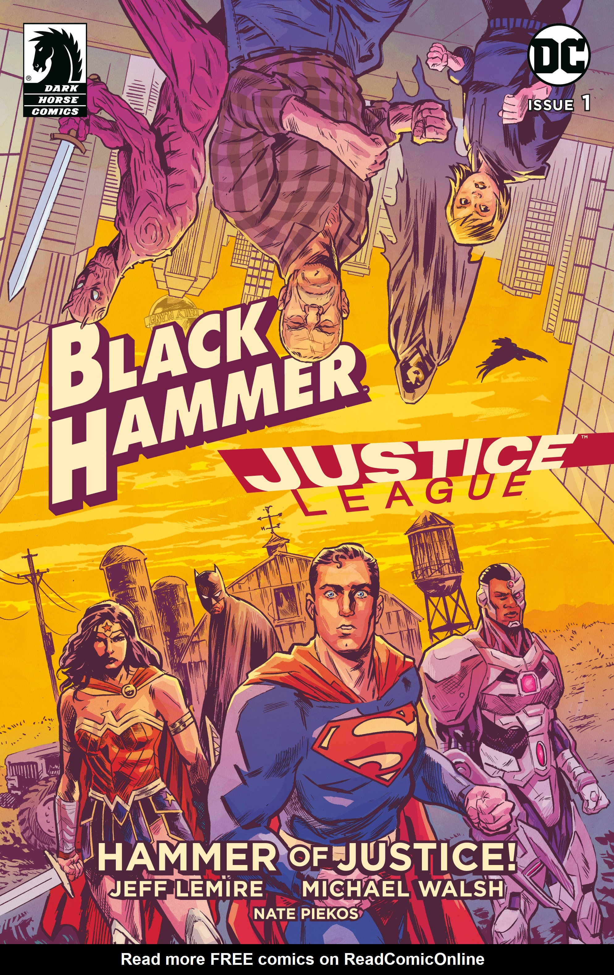 Read online Black Hammer/Justice League: Hammer of Justice! comic -  Issue #1 - 1