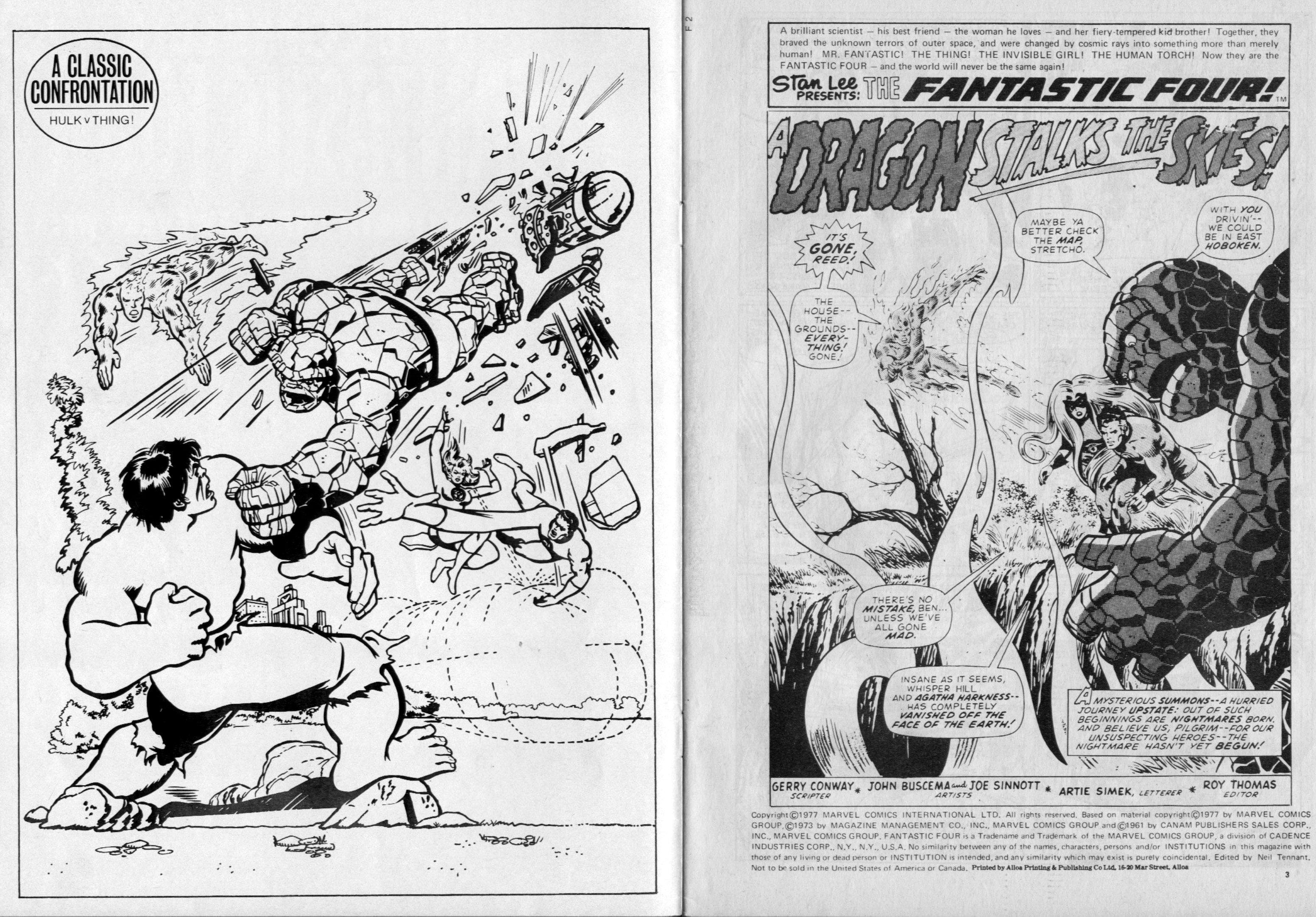 Read online Complete Fantastic Four comic -  Issue #2 - 2