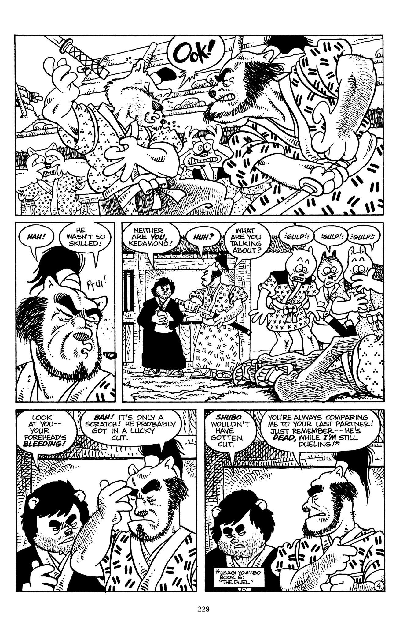 Read online The Usagi Yojimbo Saga comic -  Issue # TPB 1 - 224