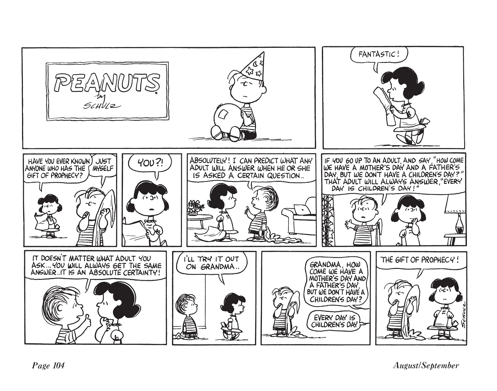 Read online The Complete Peanuts comic -  Issue # TPB 8 - 116