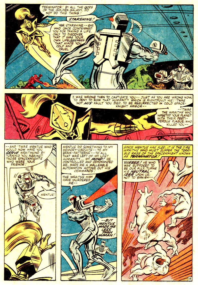 Read online ROM (1979) comic -  Issue #25 - 20