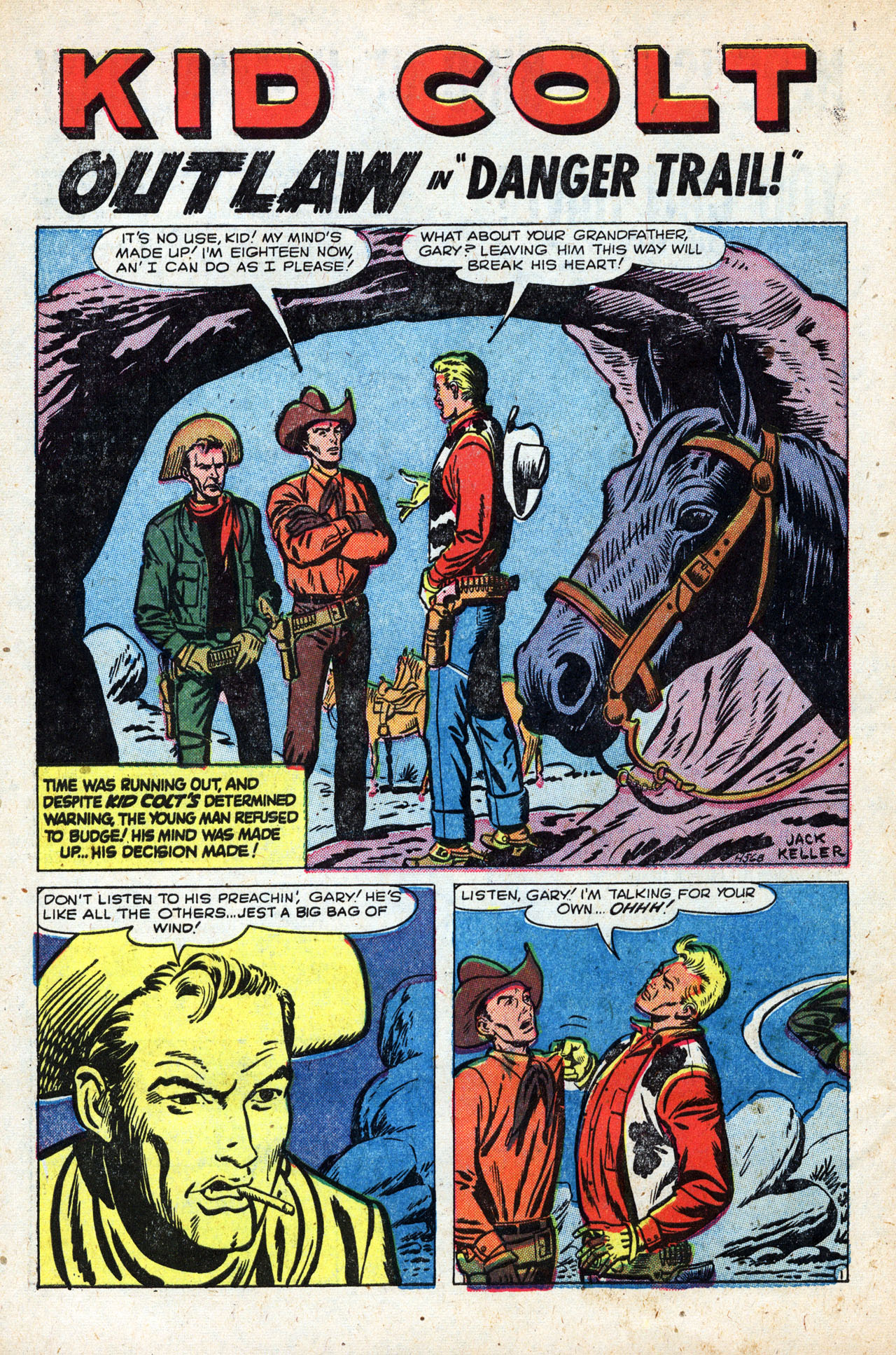 Read online Kid Colt Outlaw comic -  Issue #57 - 10