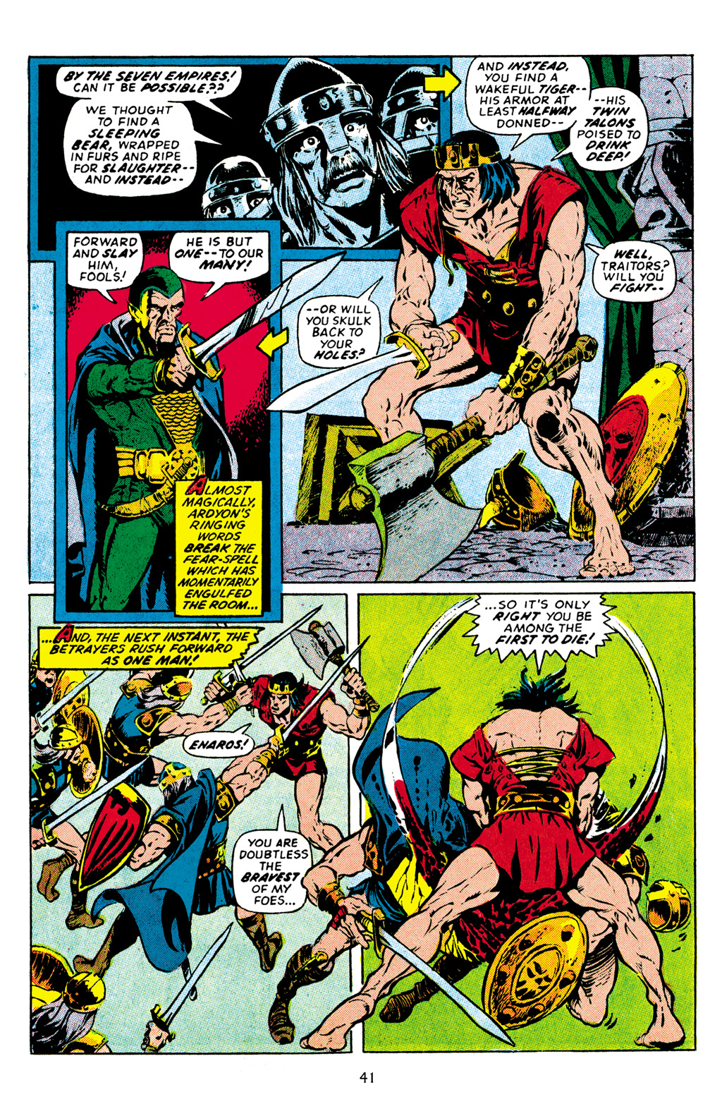 Read online The Chronicles of Kull comic -  Issue # TPB 2 (Part 1) - 42