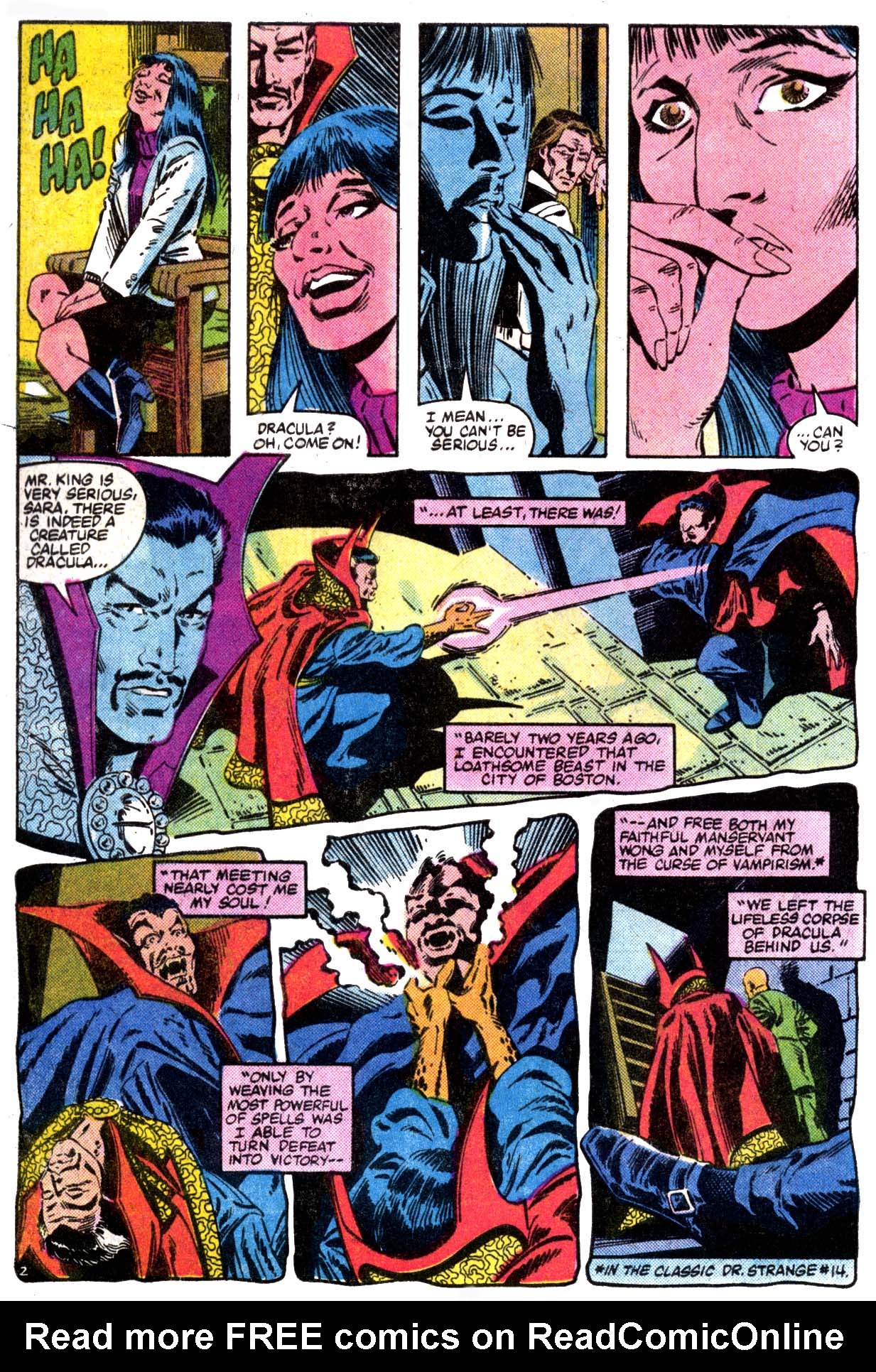 Read online Doctor Strange (1974) comic -  Issue #59 - 3