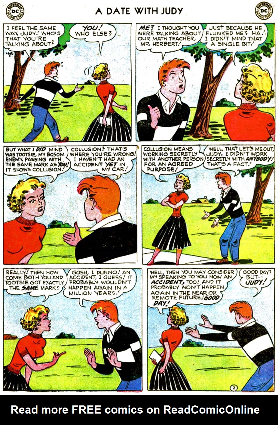 Read online A Date with Judy comic -  Issue #62 - 21