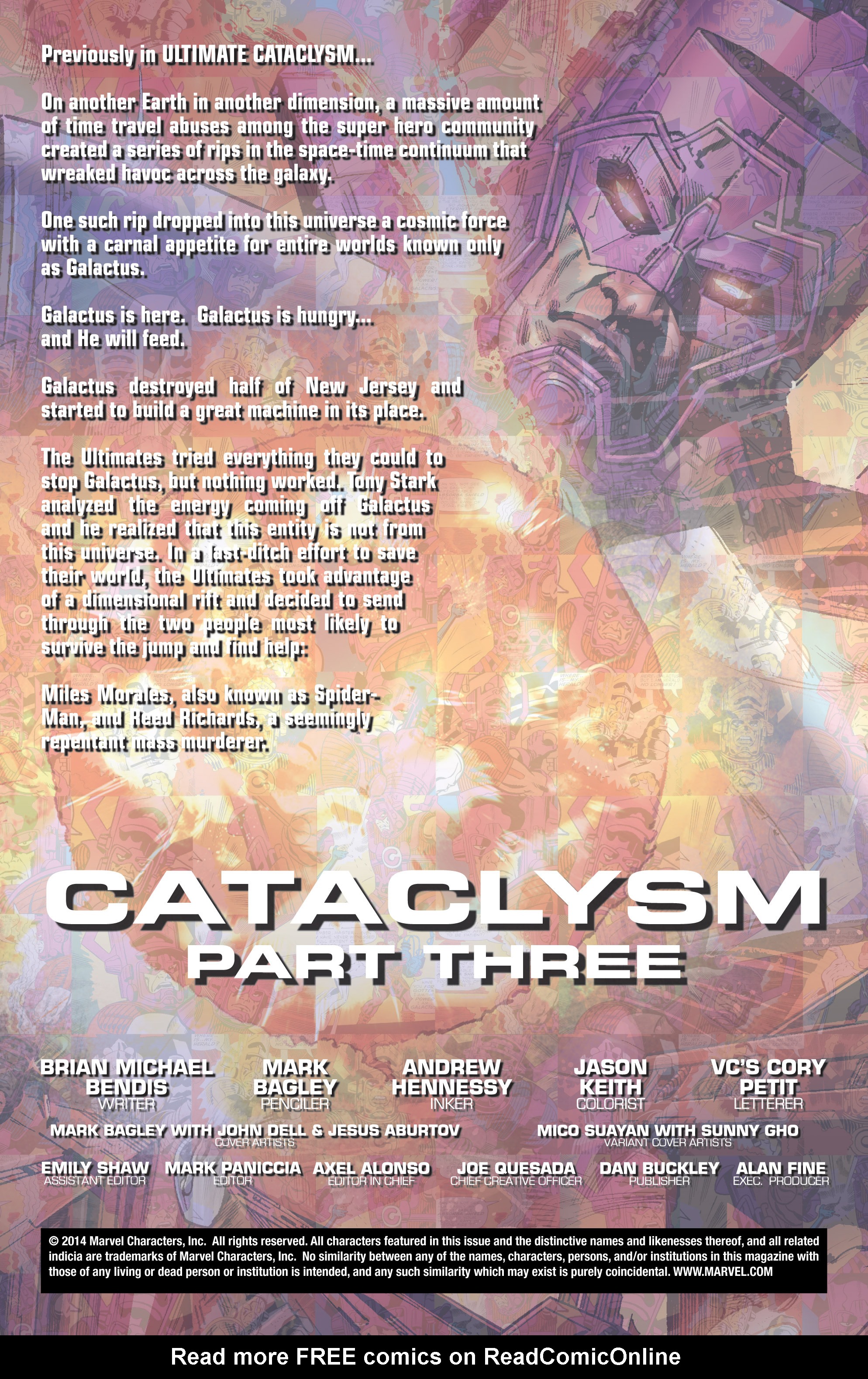 Read online Cataclysm: The Ultimates' Last Stand comic -  Issue #3 - 2