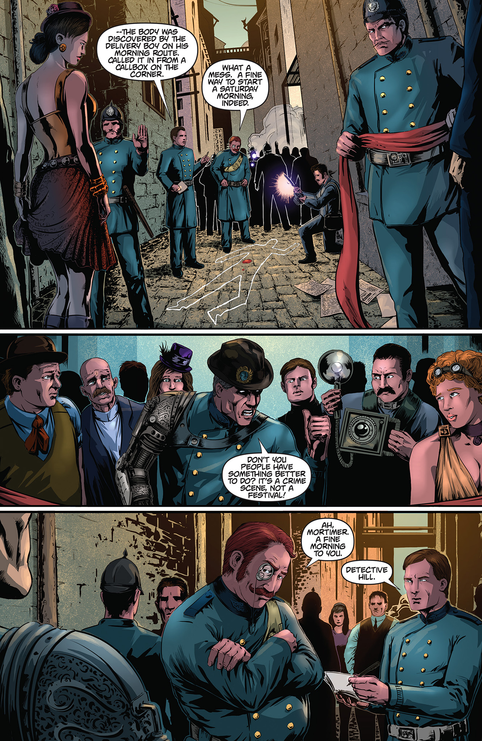 Read online The Precinct comic -  Issue #1 - 8