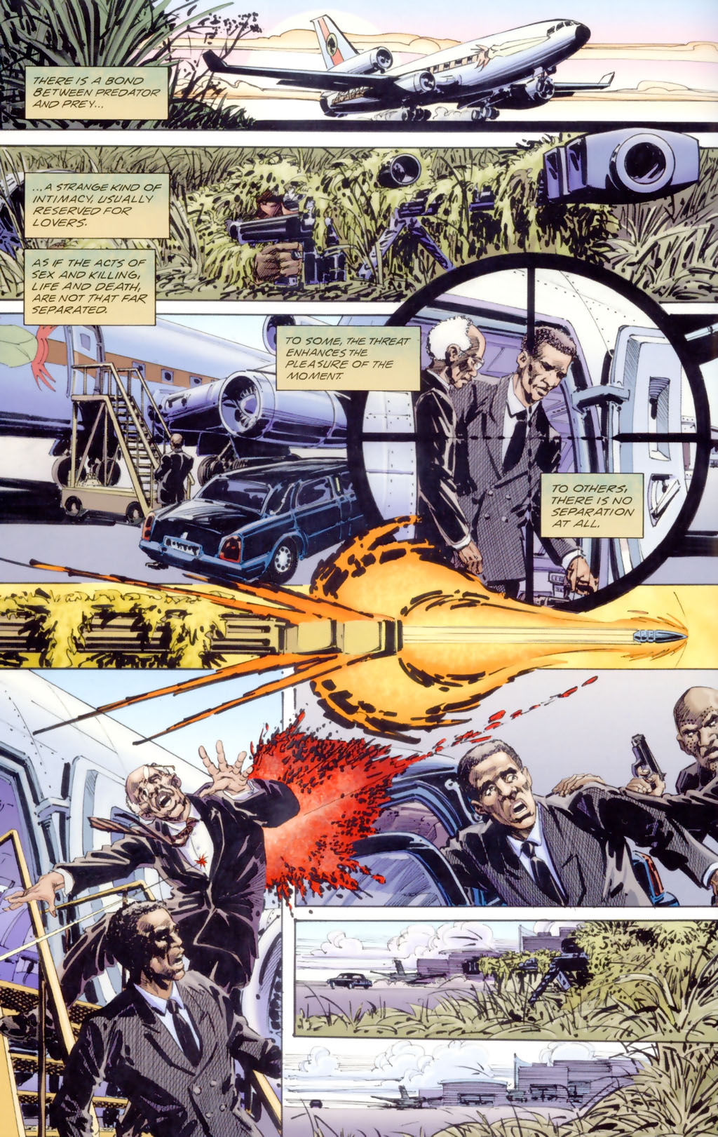 Read online Jon Sable, Freelance: Bloodtrail comic -  Issue #1 - 15