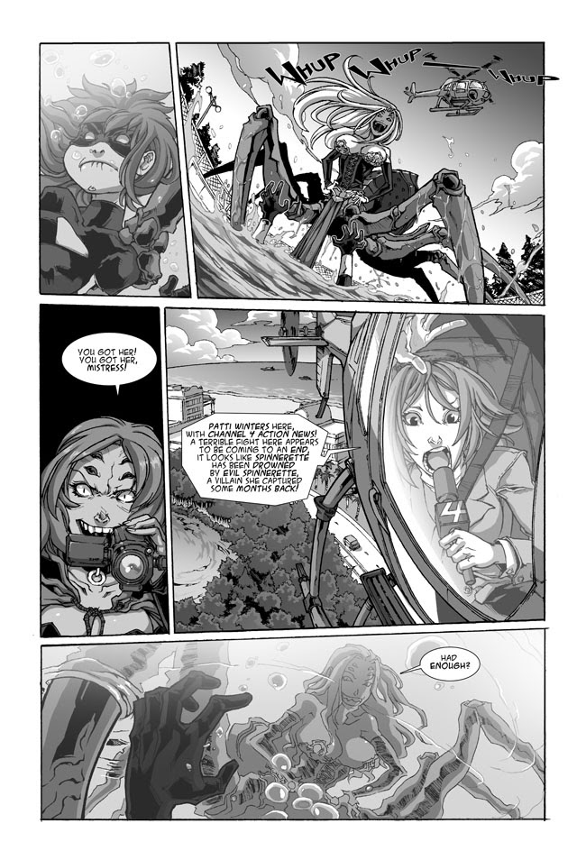 Read online Spinnerette comic -  Issue #7 - 26