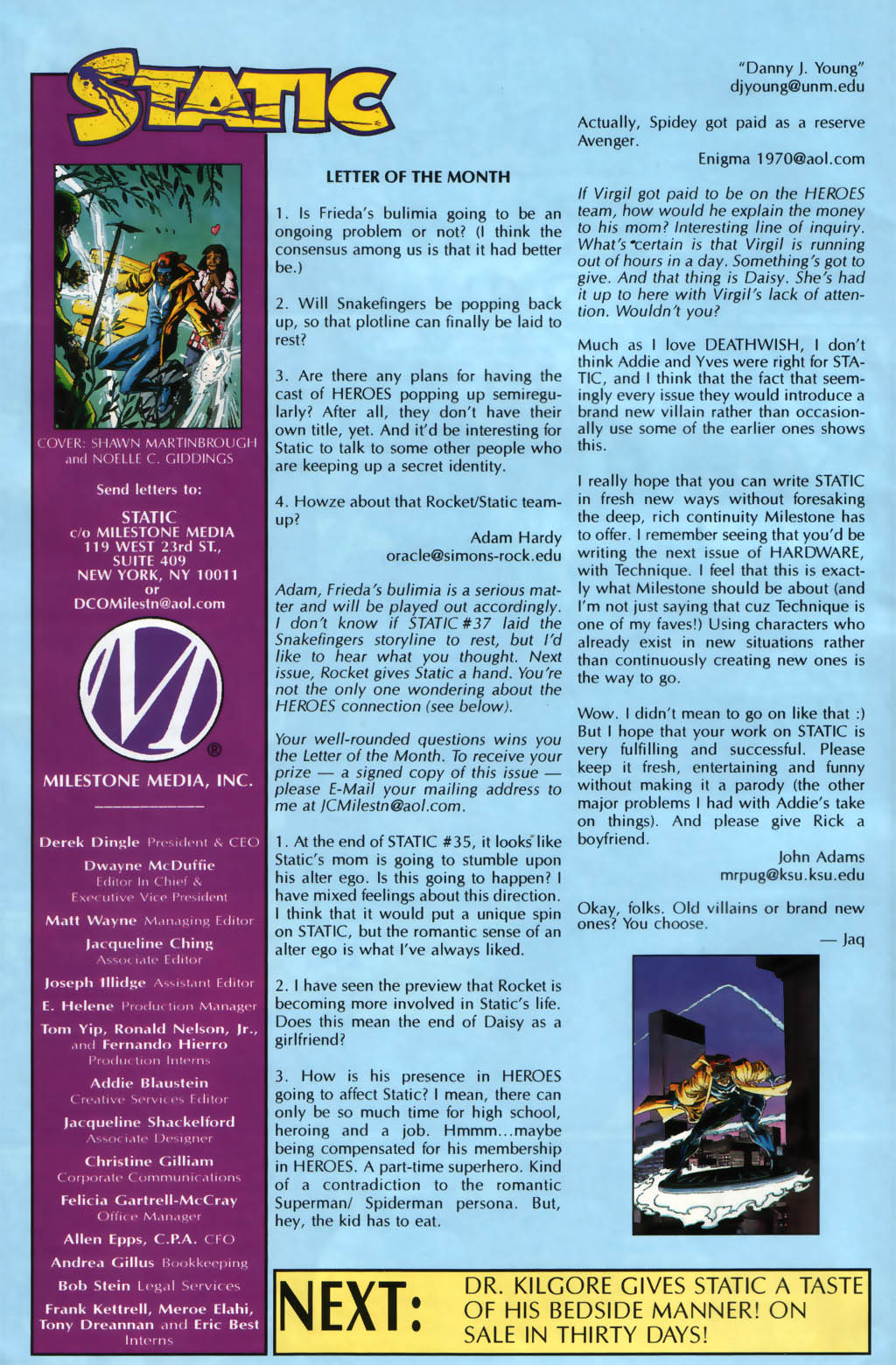Read online Static comic -  Issue #38 - 24