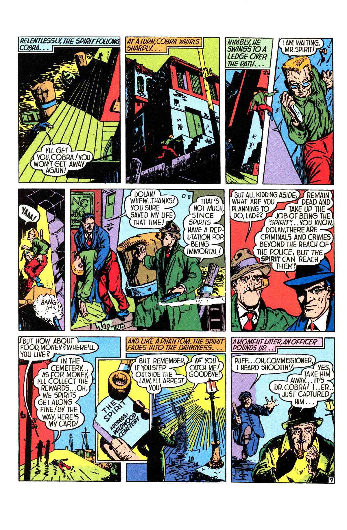 Read online Will Eisner's The Spirit Archives comic -  Issue # TPB 1 (Part 1) - 8