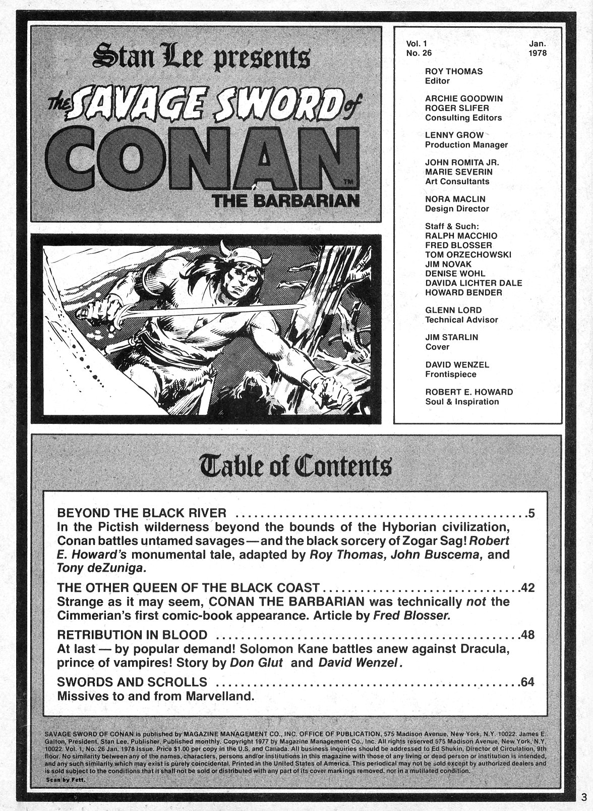 Read online The Savage Sword Of Conan comic -  Issue #26 - 3