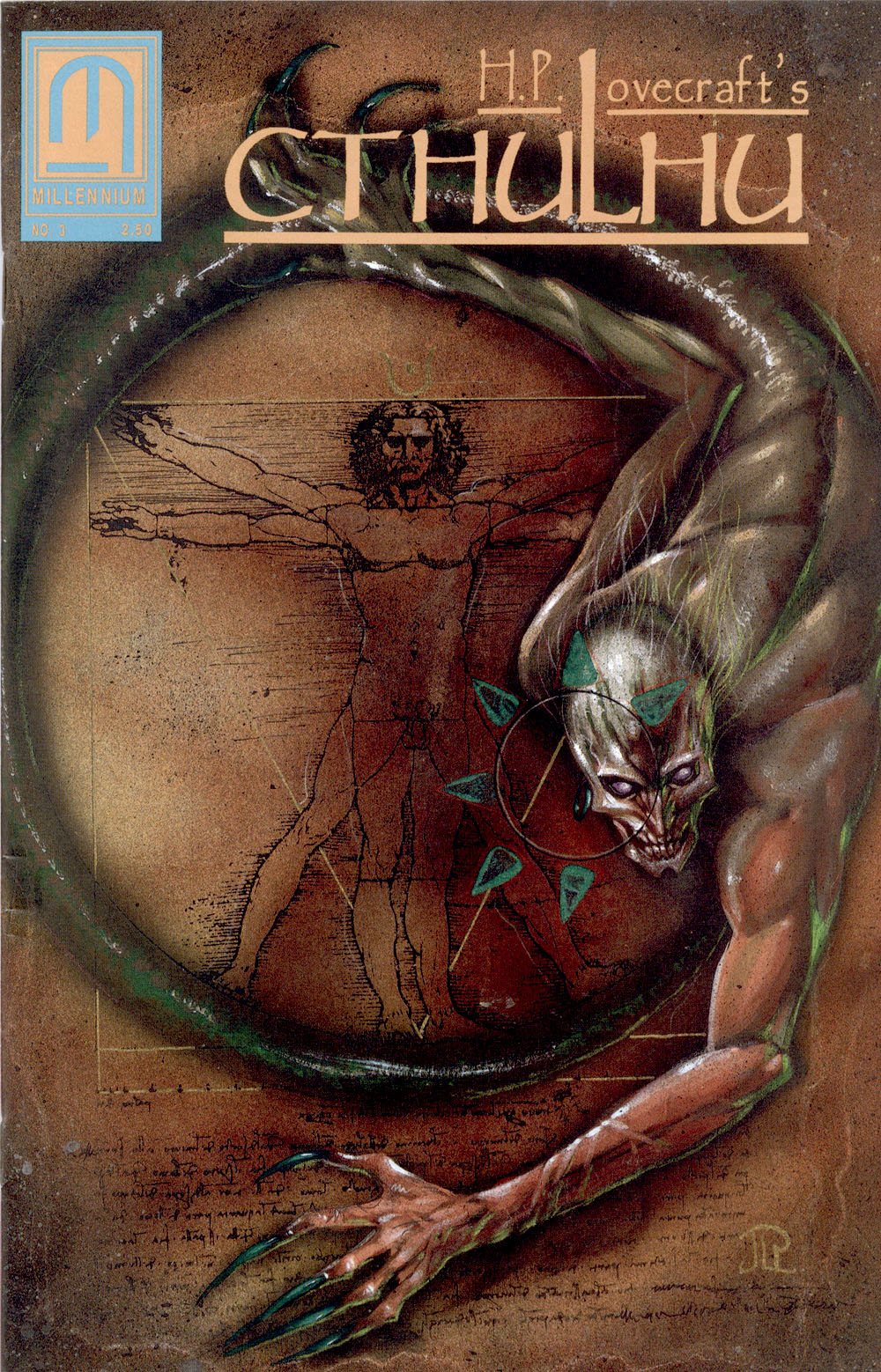 Read online H. P. Lovecraft's Cthulhu comic -  Issue #3 - 1