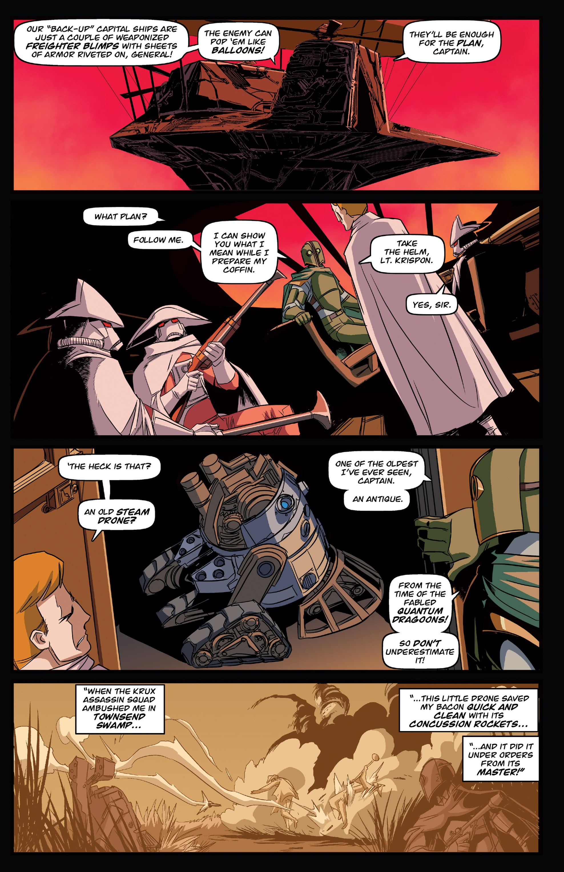 Read online Steam Wars comic -  Issue #5 - 6