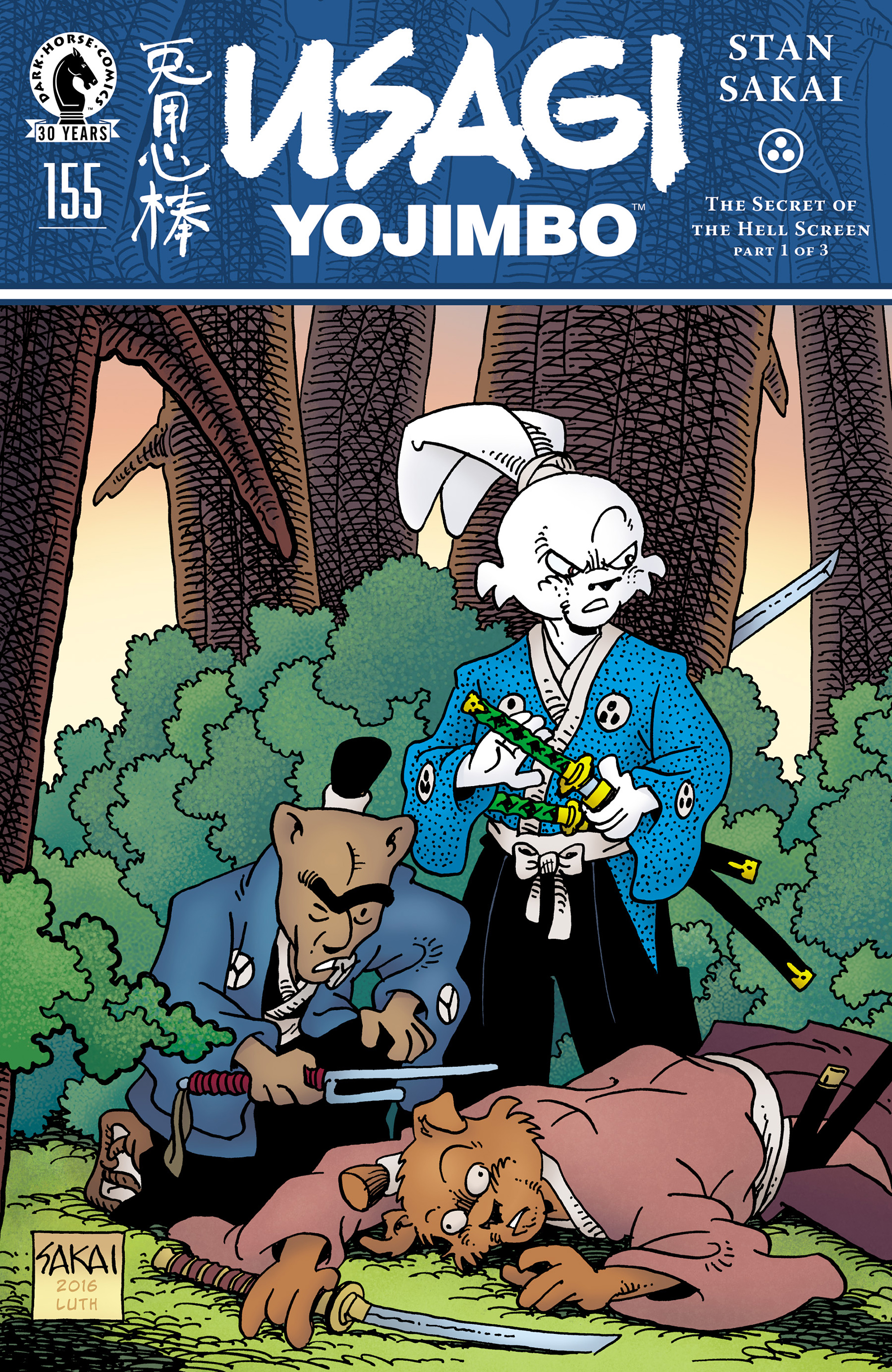 Read online Usagi Yojimbo (1996) comic -  Issue #155 - 1
